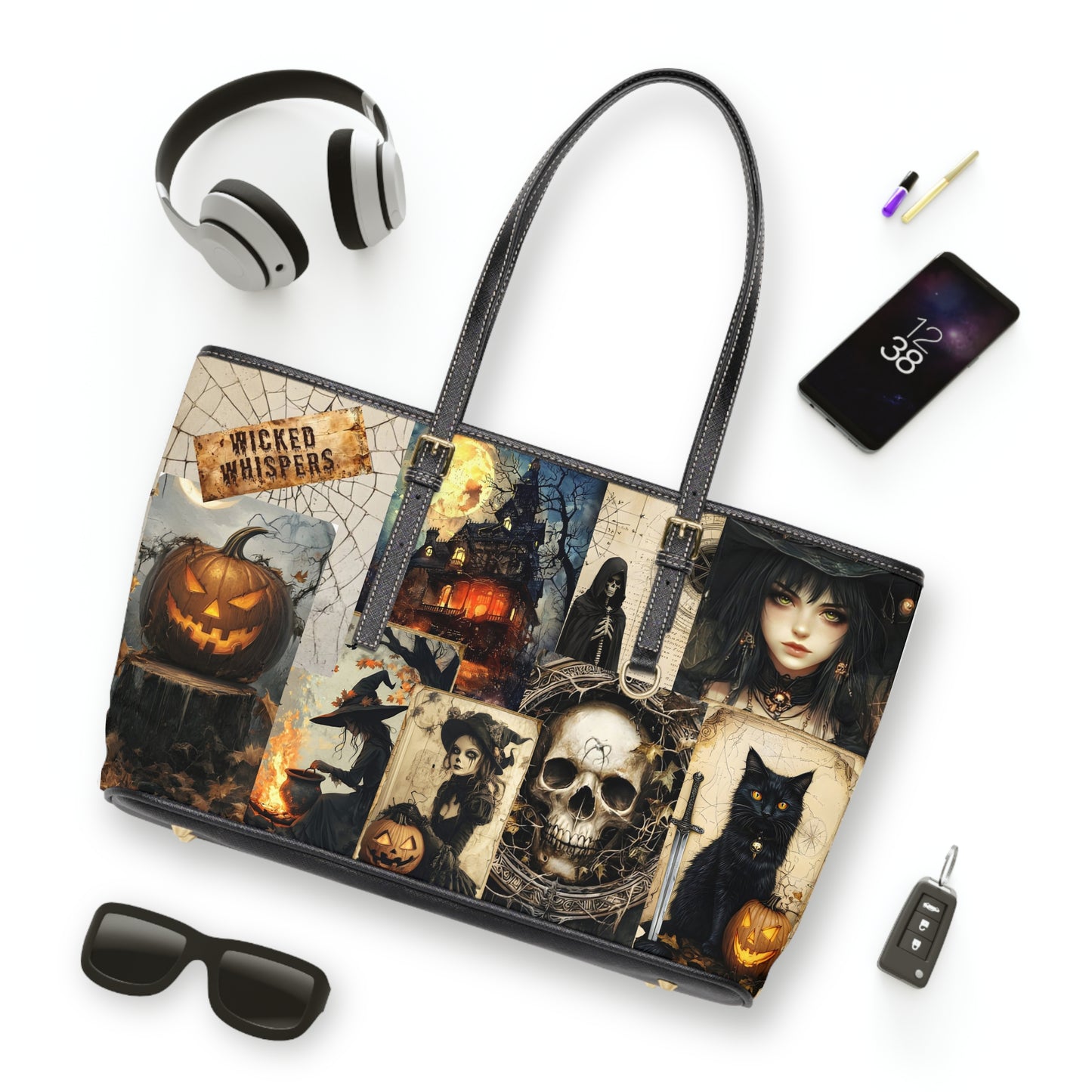 Spooky Shoulder Handbag