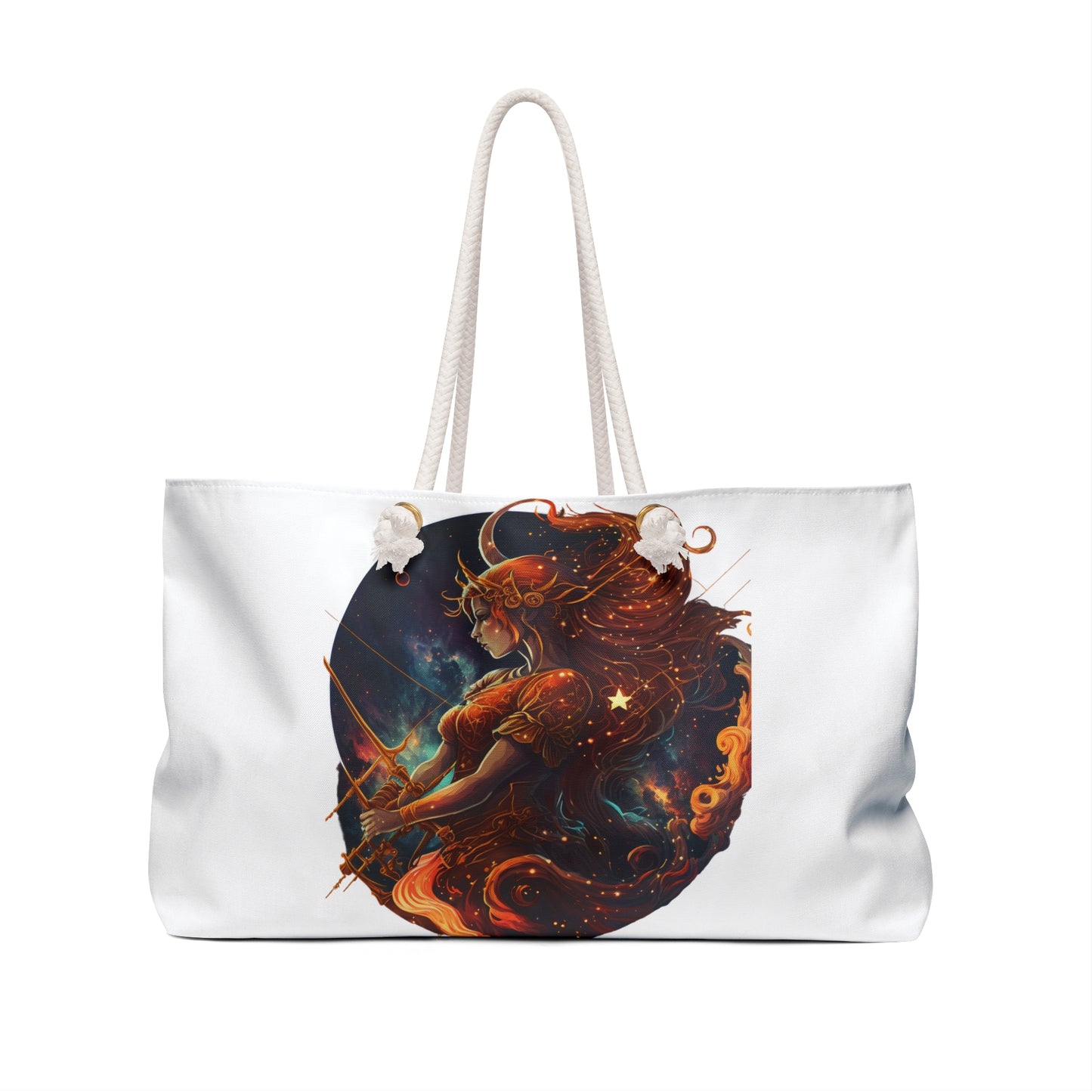 Cosmic Sagittarius Weekender Bag