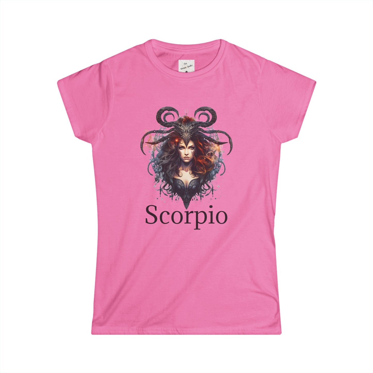 Astrology Scorpio Tee - Zodiac Sign Graphic T-Shirt for Women