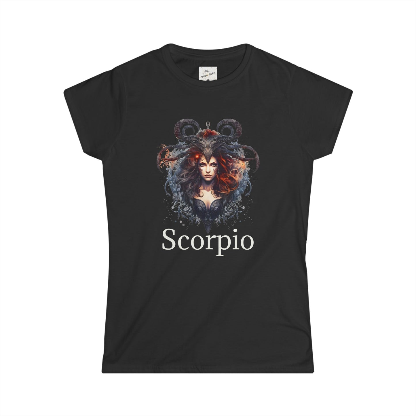 Astrology Scorpio Tee - Zodiac Sign Graphic T-Shirt for Women
