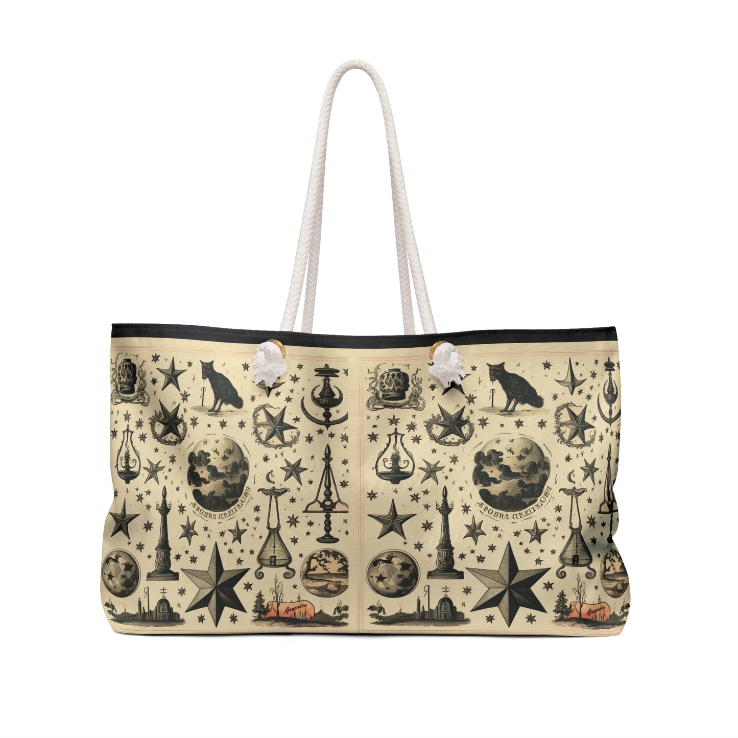 Mystical Tarot Weekender Bag for Travelers & Adventurers