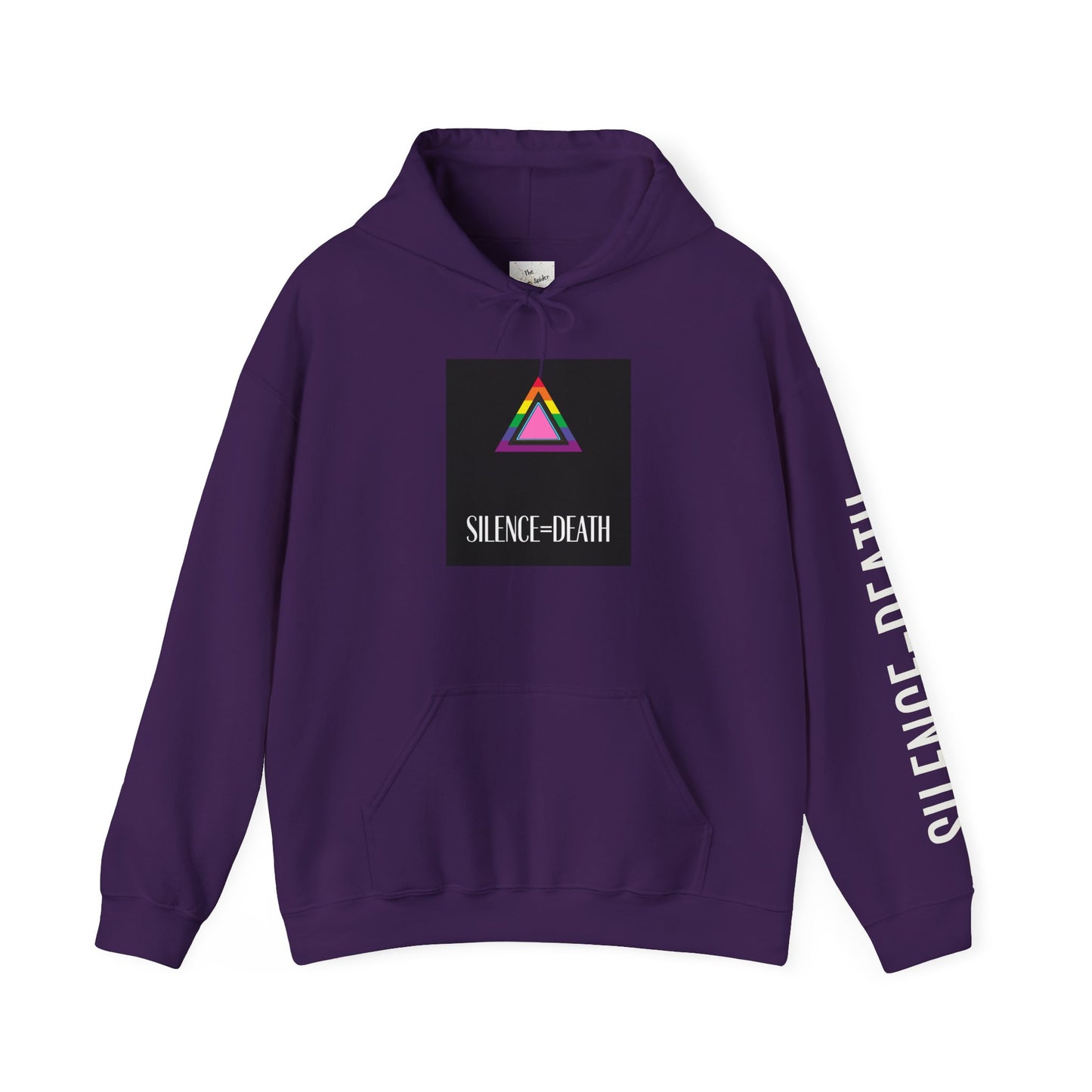 Unisex Heavy Blend™ Hooded Sweatshirt - Silence=Death Graphic Hoodie
