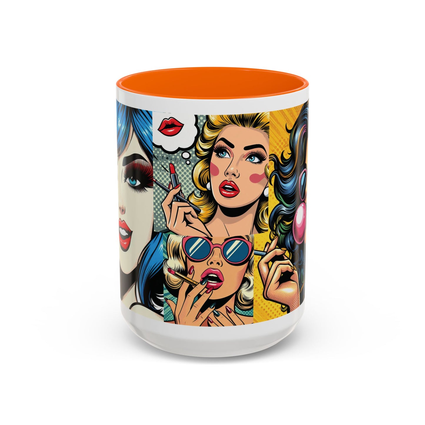 Vintage Glamour Accent Coffee Mug 15oz