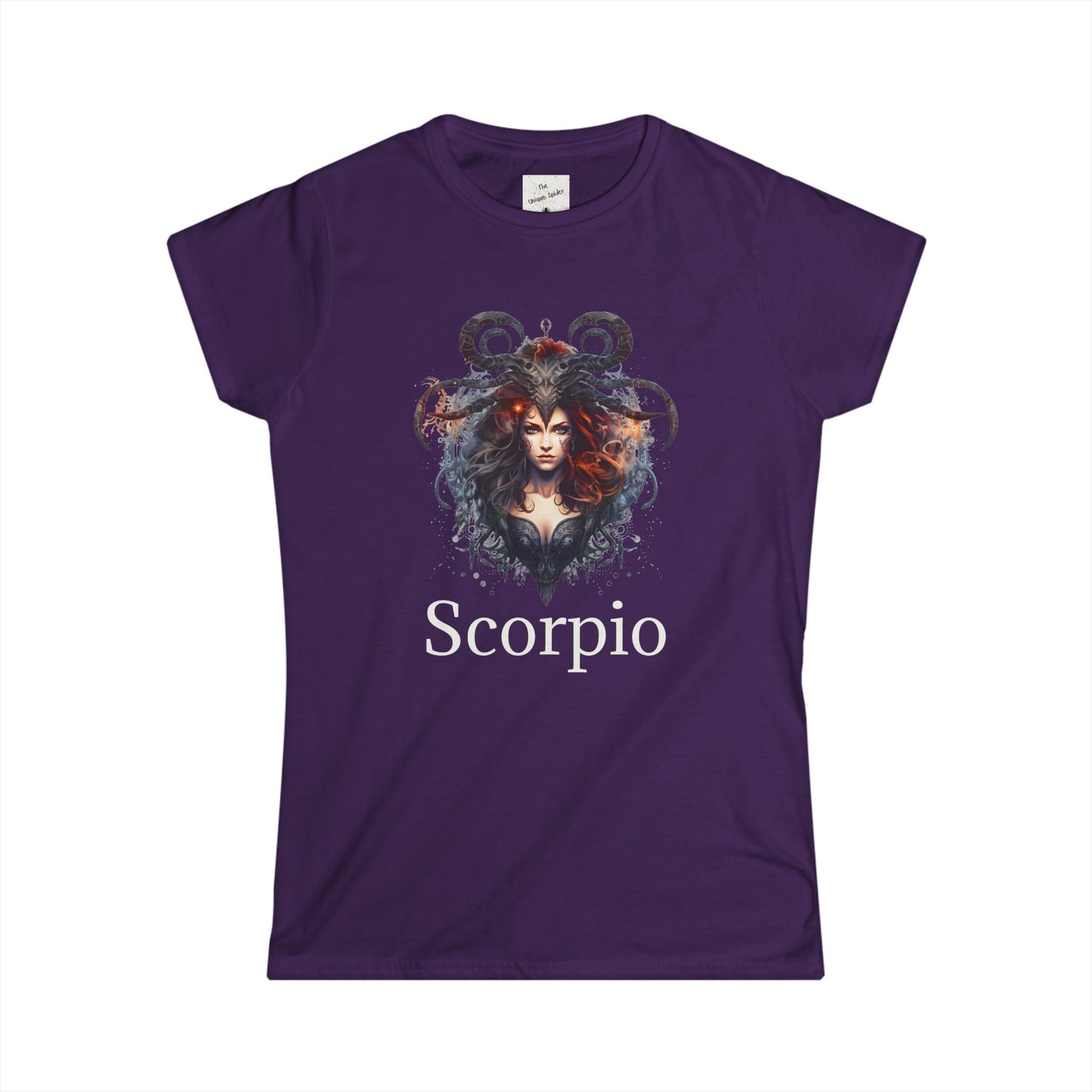 Astrology Scorpio Tee - Zodiac Sign Graphic T-Shirt for Women
