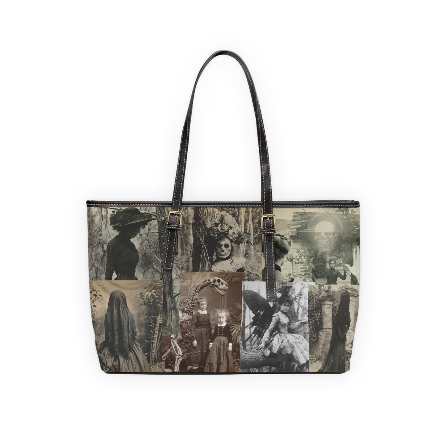 Vintage Horror Handbag, Stylish Everyday Purse, Perfect for Halloween
