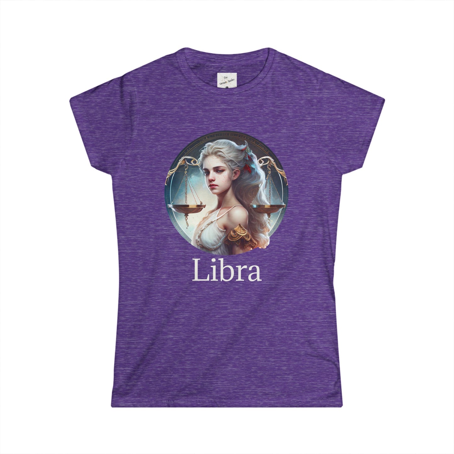 Libra Zodiac Women's Softstyle Tee - Stylish & Charming Astrology Shirt