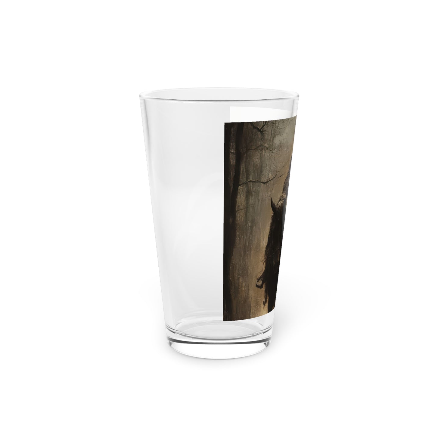 Cloaked Phantom Pint Glass, 16oz - Spooky Halloween Decor