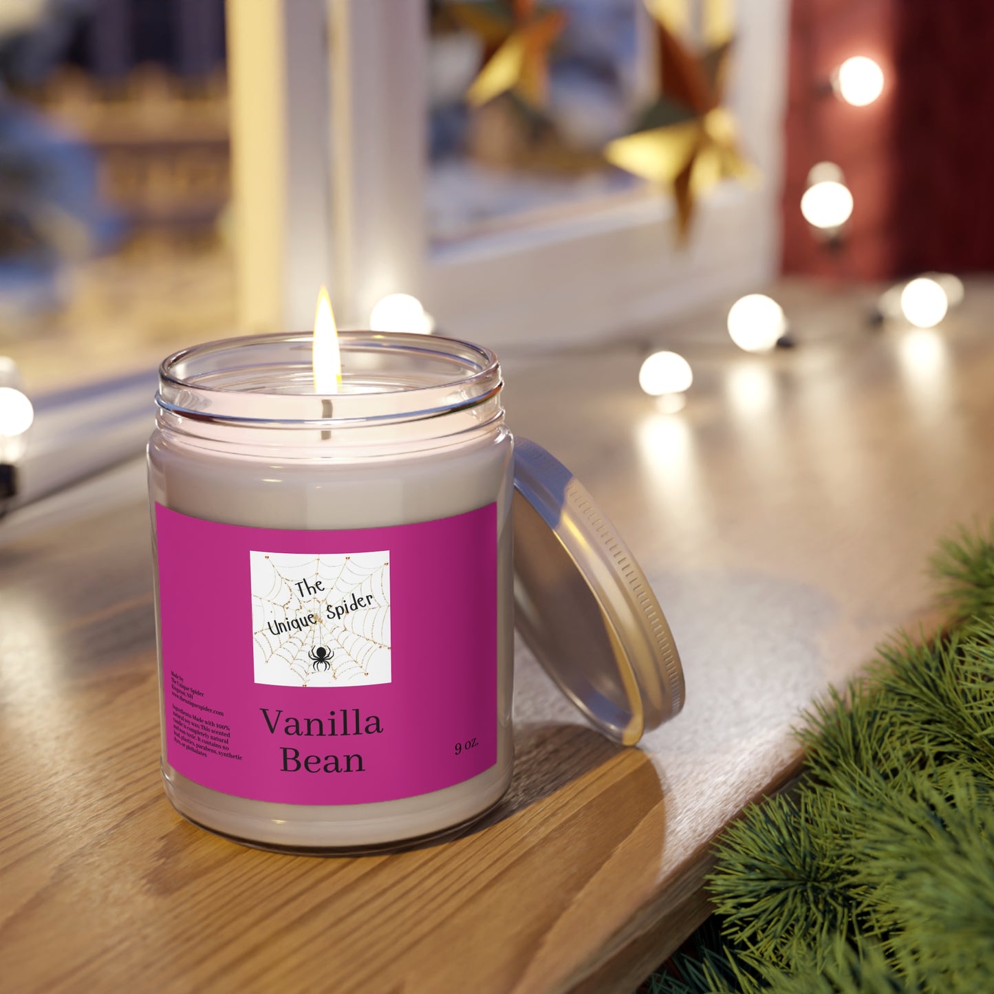 9 oz Scented Candle - 100% Natural Soy Candles