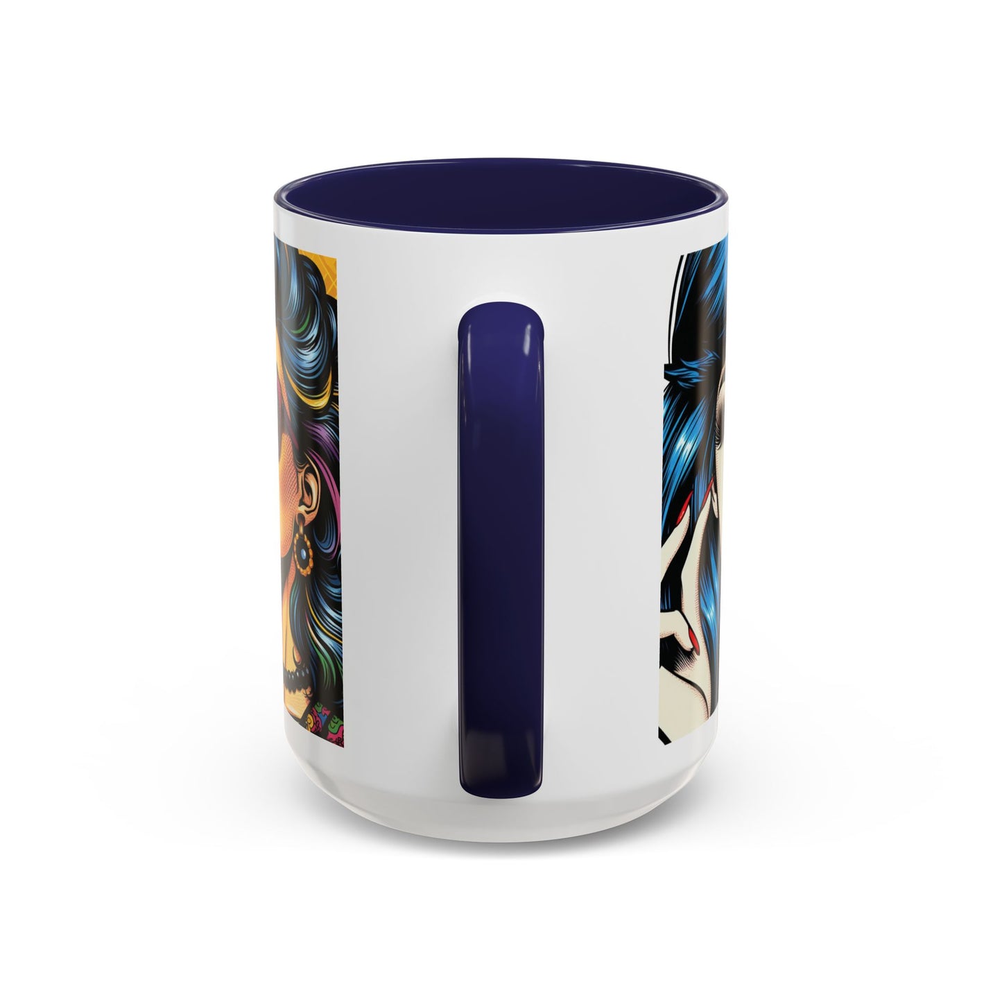 Vintage Glamour Accent Coffee Mug 15oz