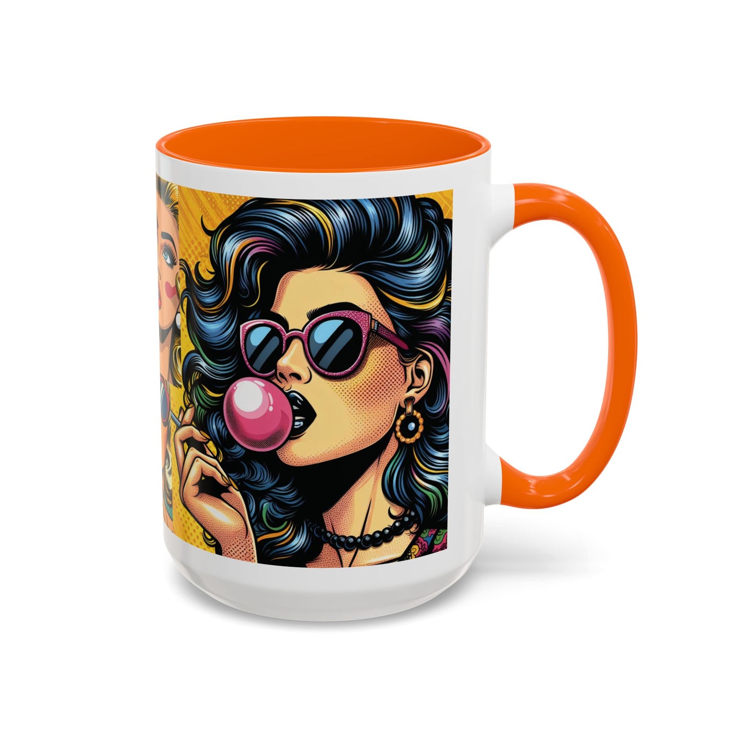 Vintage Glamour Accent Coffee Mug 15oz