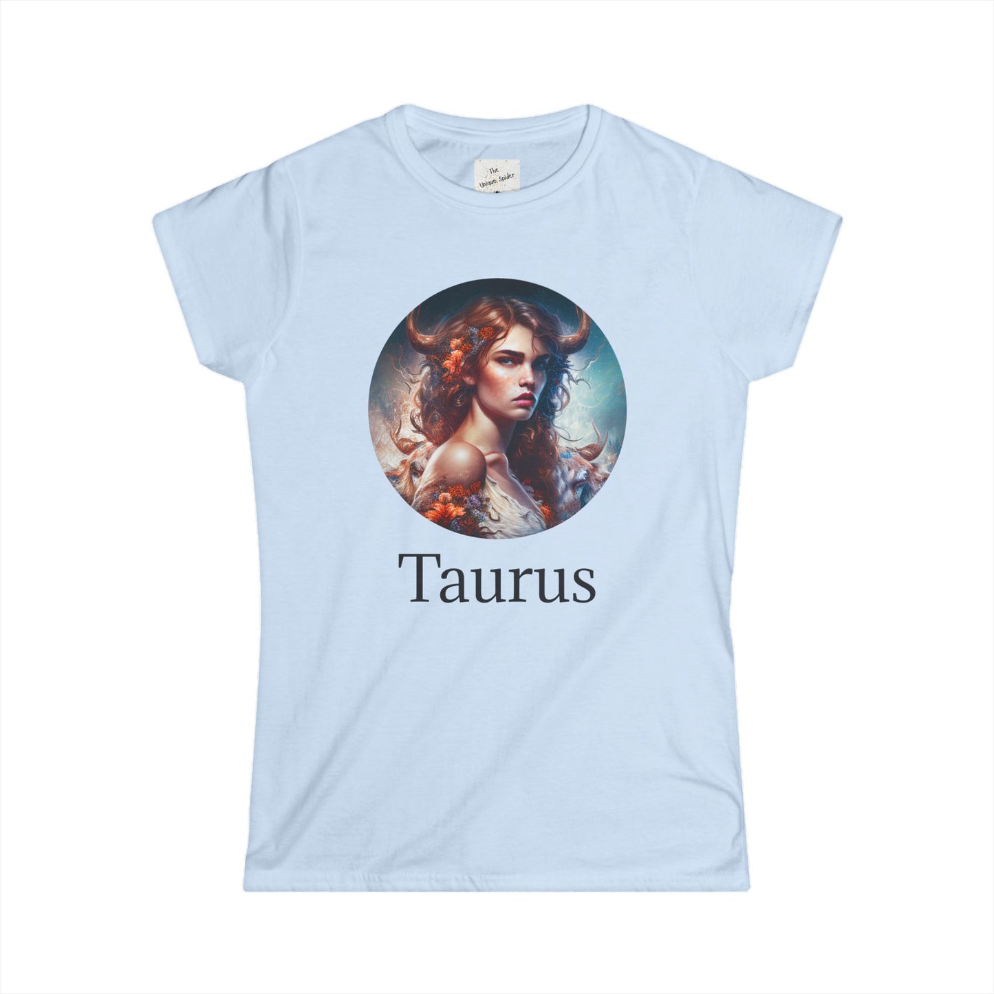 Taurus Zodiac Women's Softstyle Tee - Astrology Graphic Shirt with Traits