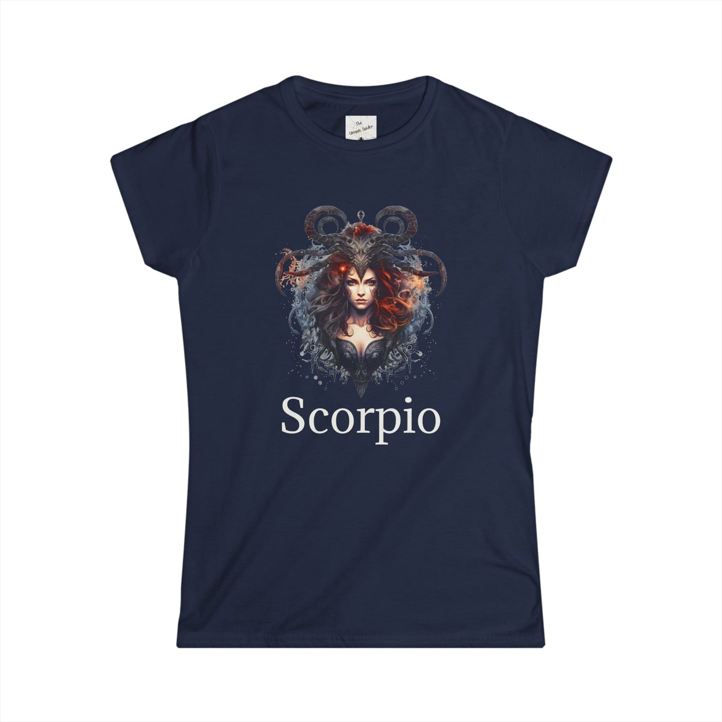 Astrology Scorpio Tee - Zodiac Sign Graphic T-Shirt for Women