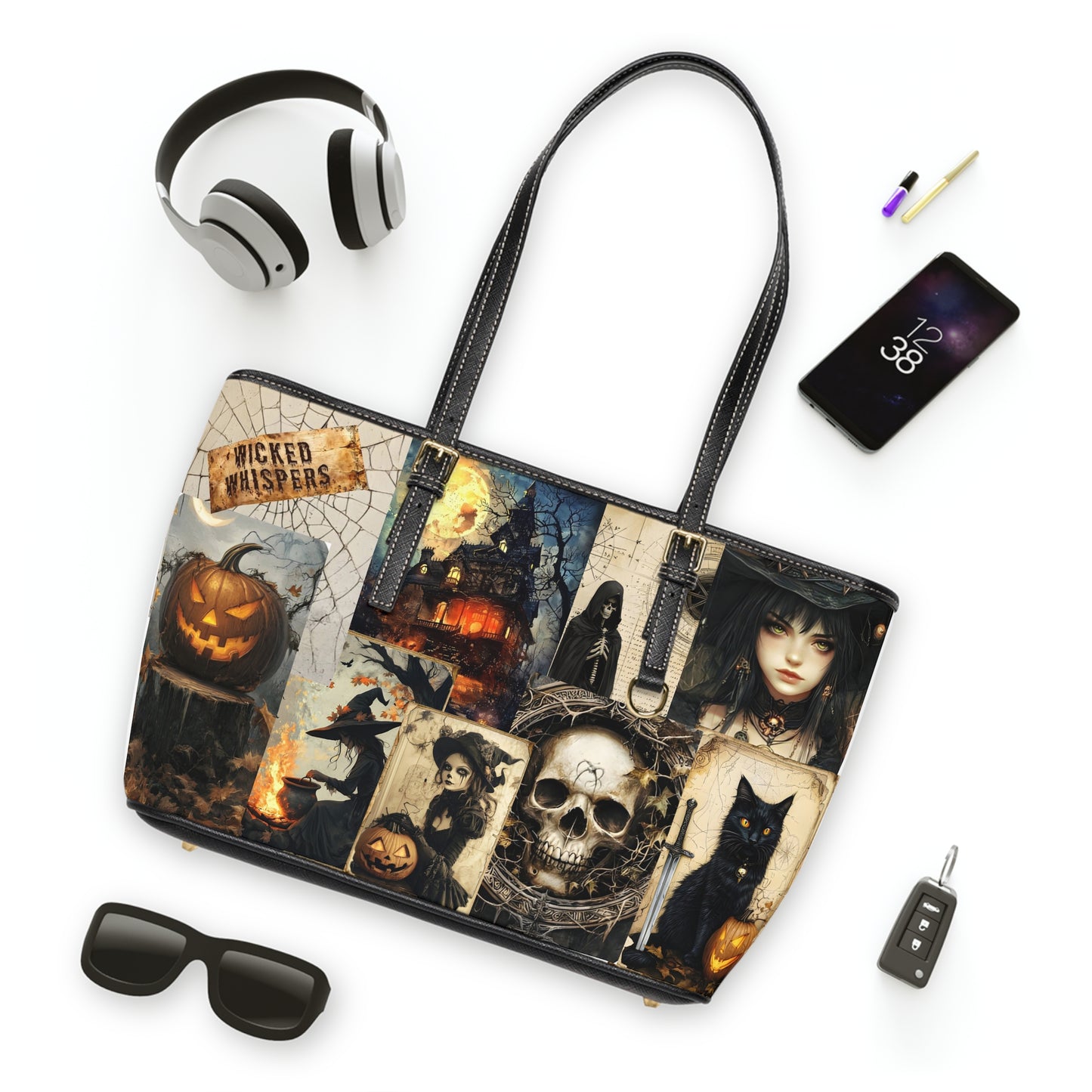 Spooky Shoulder Handbag