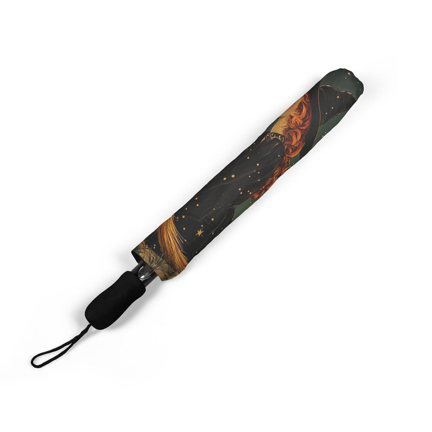 Whimsical Witch Umbrella - Enchanted Design for Rainy Days, Perfect for Gifts, Halloween Decor, Festivals, and Daily Use