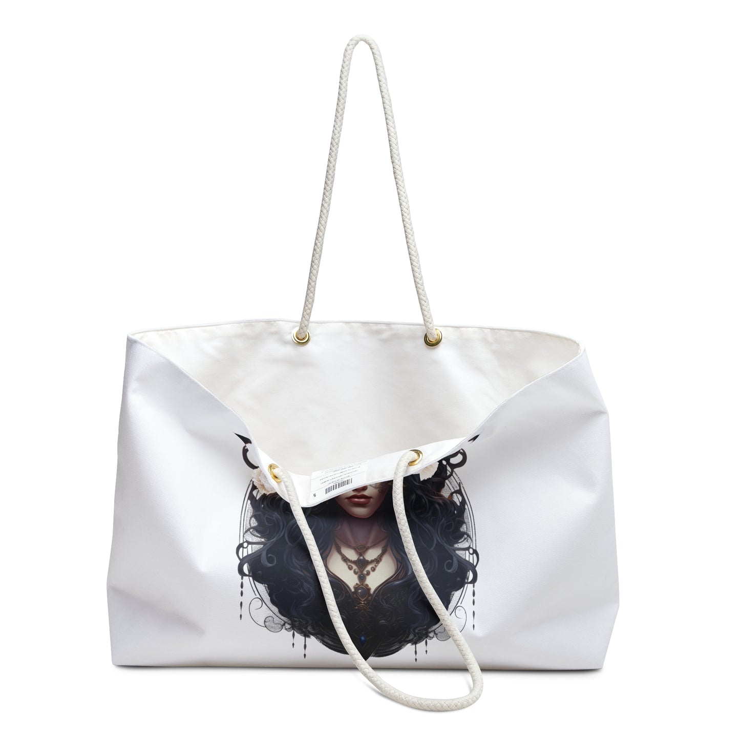 Mystical Taurus Queen Weekender Bag - Boho Travel Tote for Adventurers