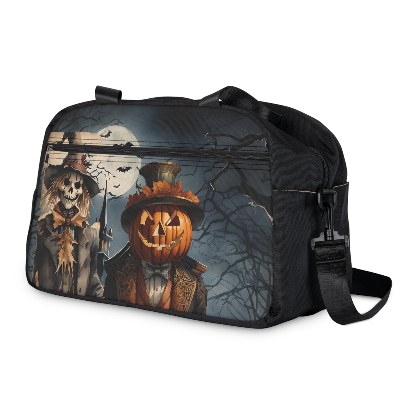 Spooky Cemetery Design Shoulder Bag