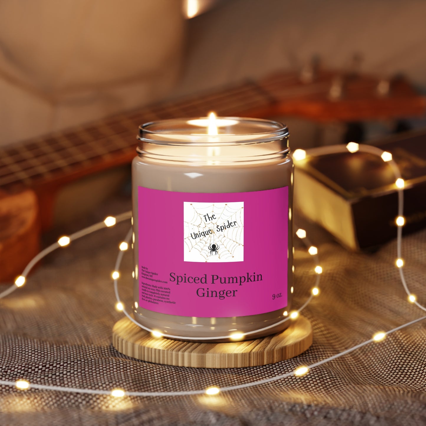 9 oz Scented Candle - 100% Natural Soy Candles