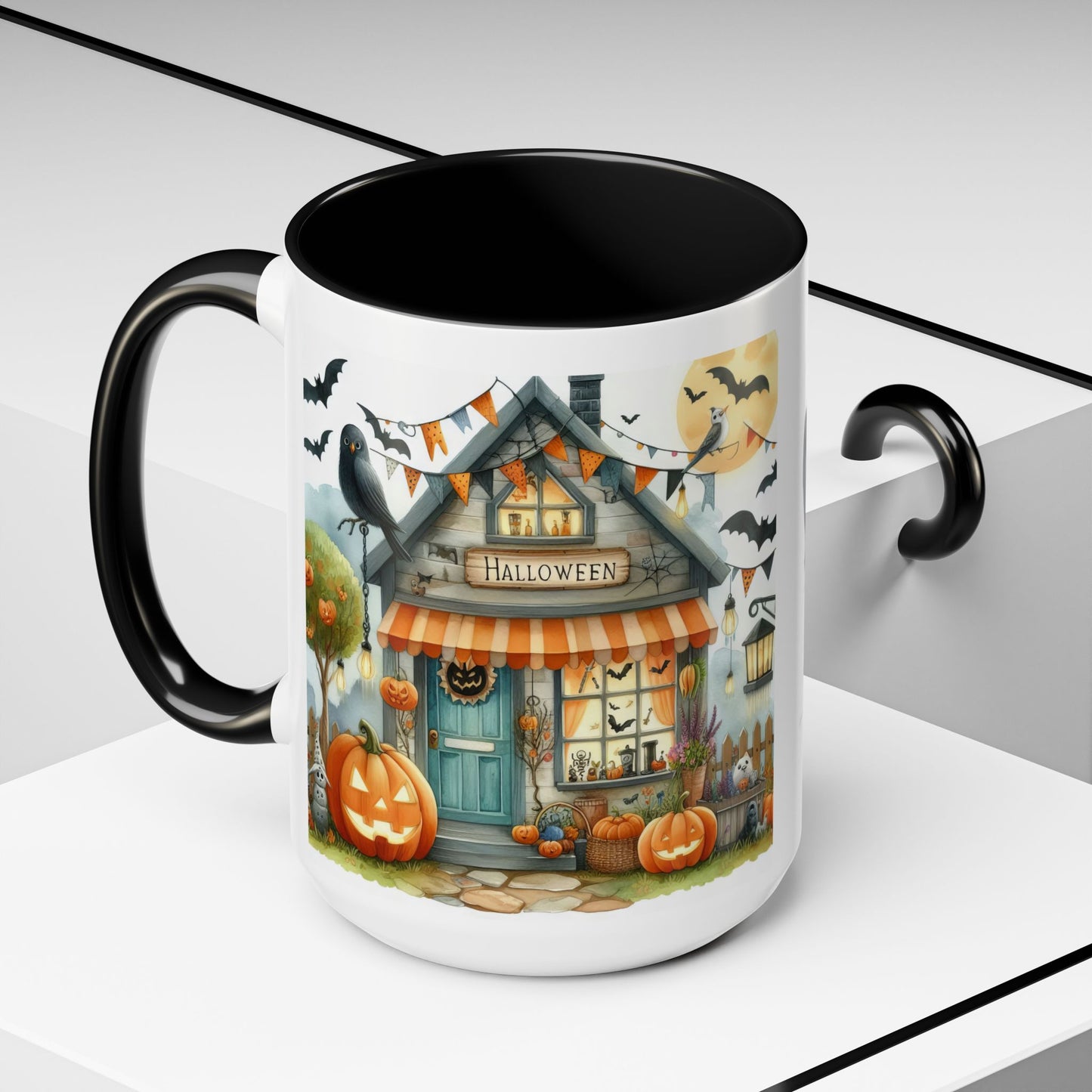 Halloween Witch Coffee Mug, Spooky Mug for Fall, Cute Witch Decor, Halloween Gifts, Cozy Coffee Cup