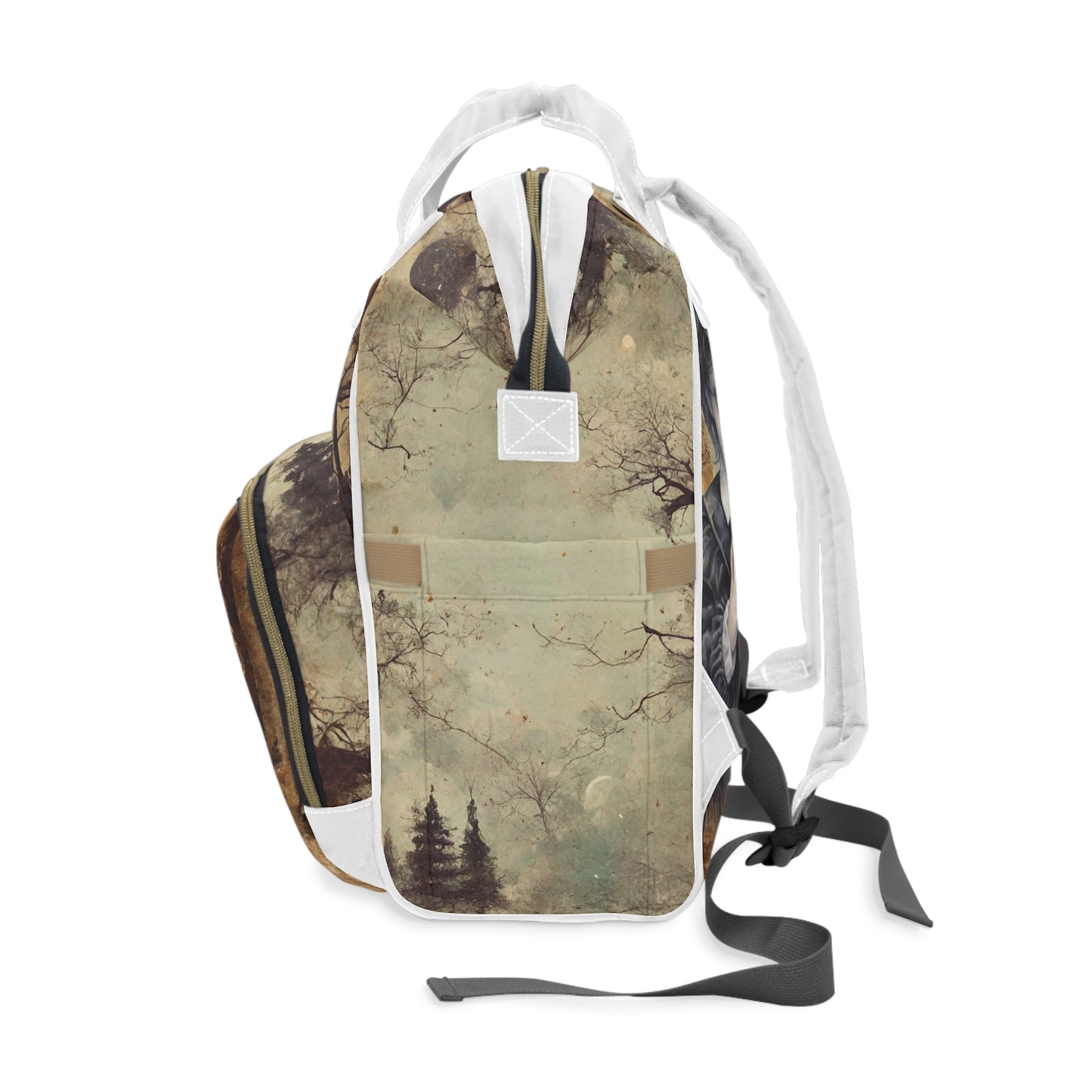 Gothic Art Multifunctional Diaper Backpack
