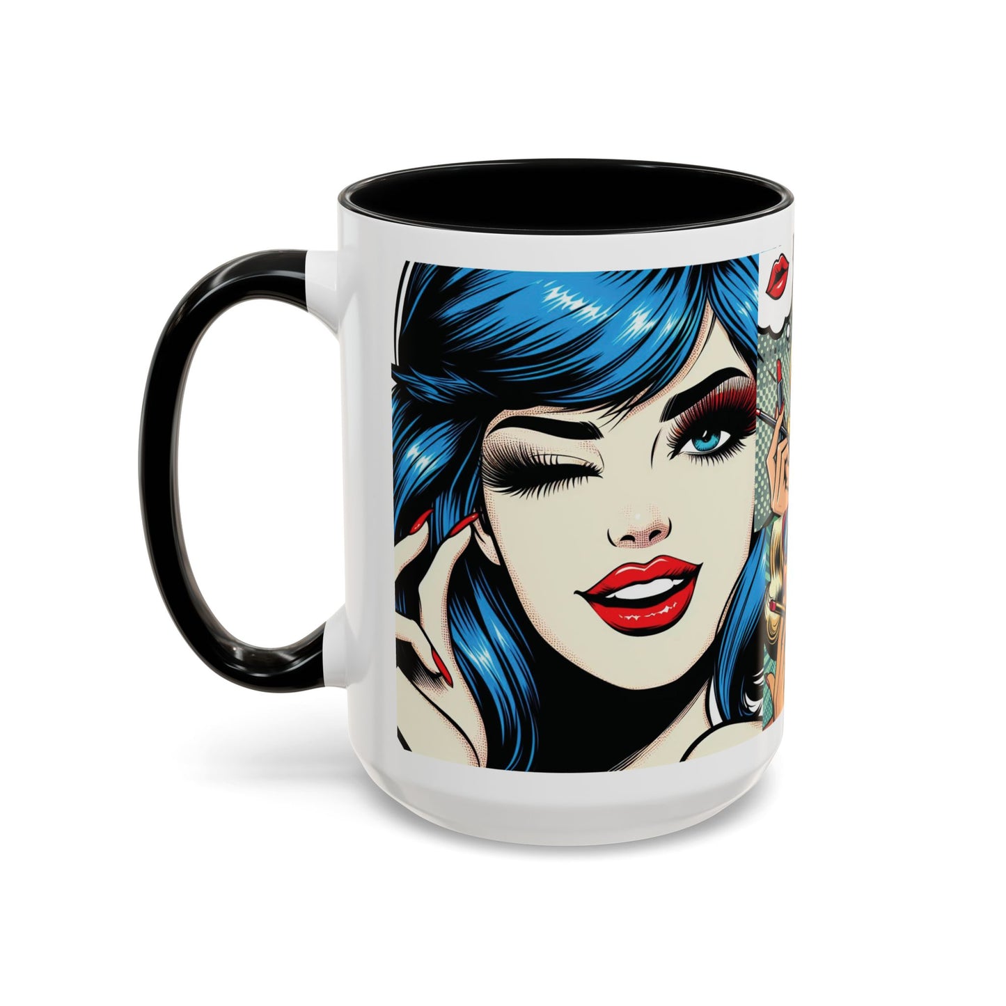Vintage Glamour Accent Coffee Mug 15oz