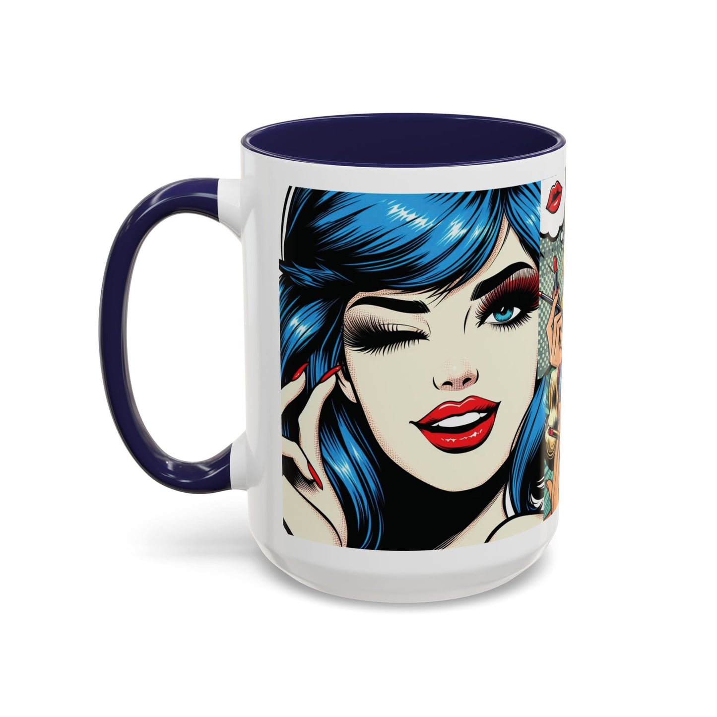 Vintage Glamour Accent Coffee Mug 15oz