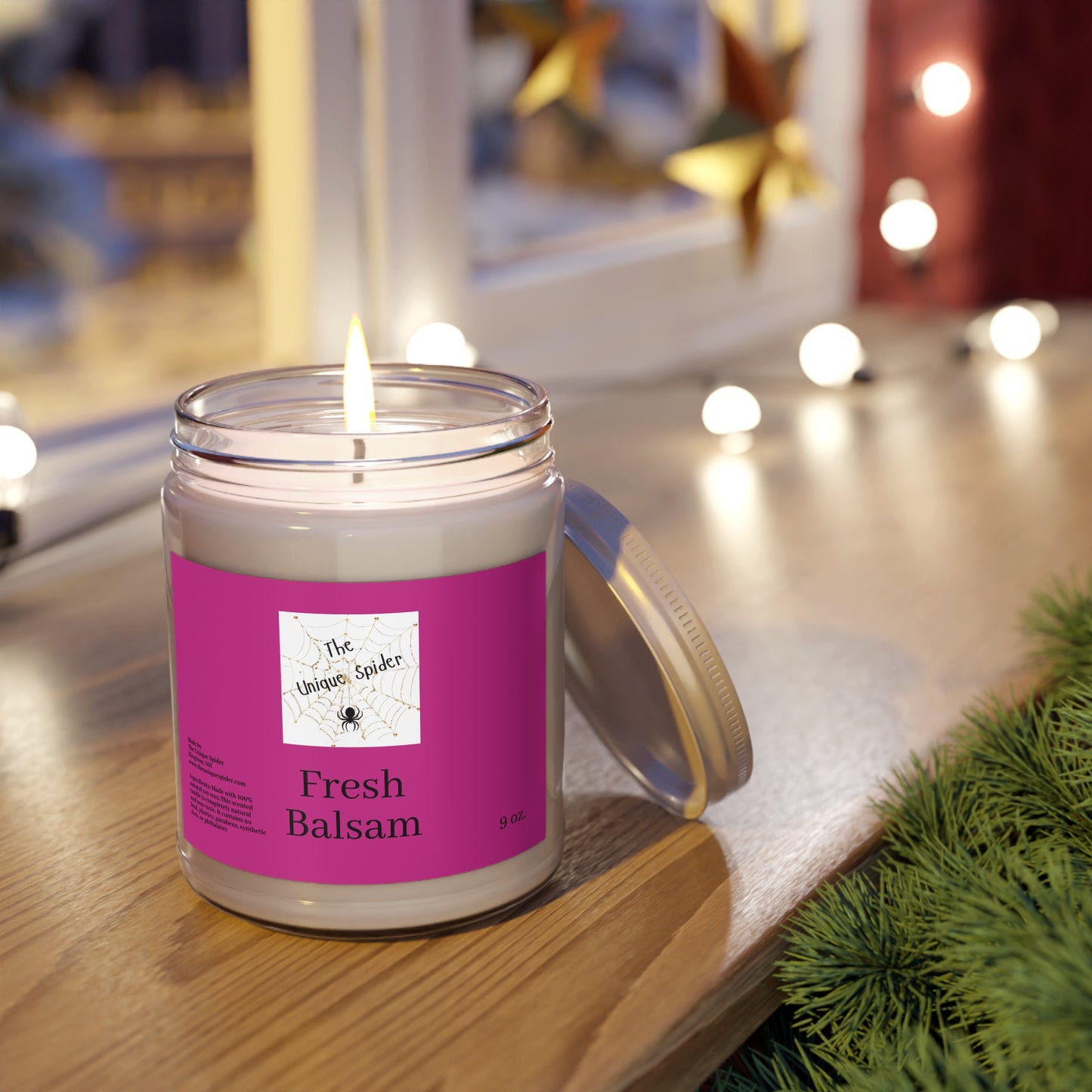 9 oz Scented Candle - 100% Natural Soy Candles