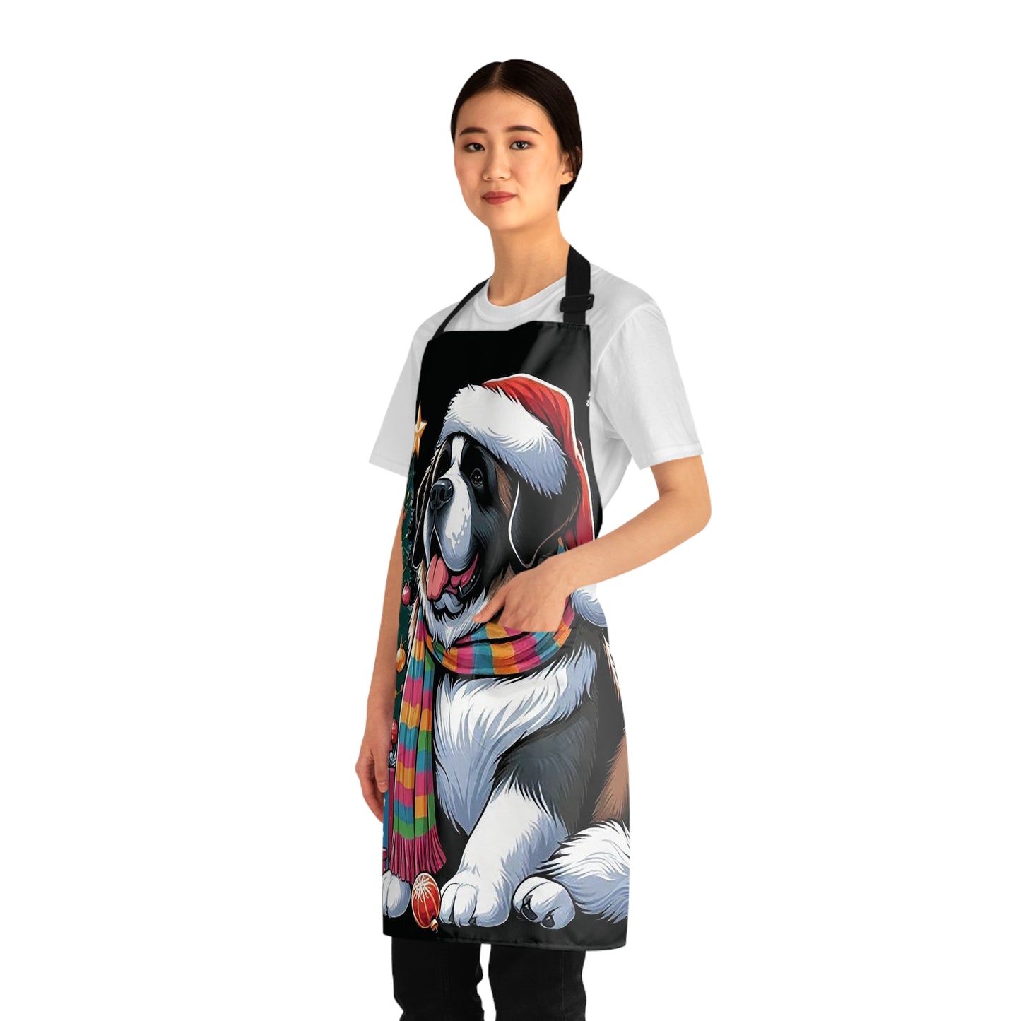 St. Bernard Santa Apron