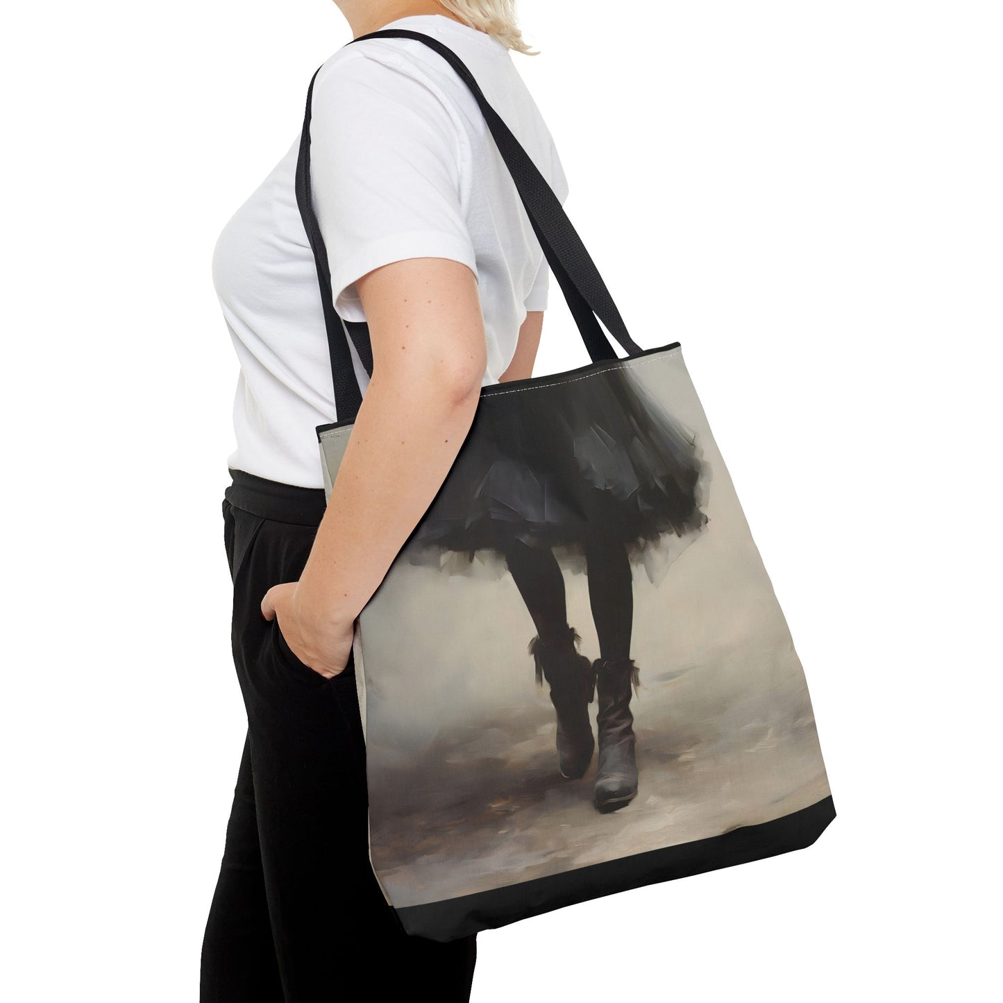 Elegant Ballet Tote Bag