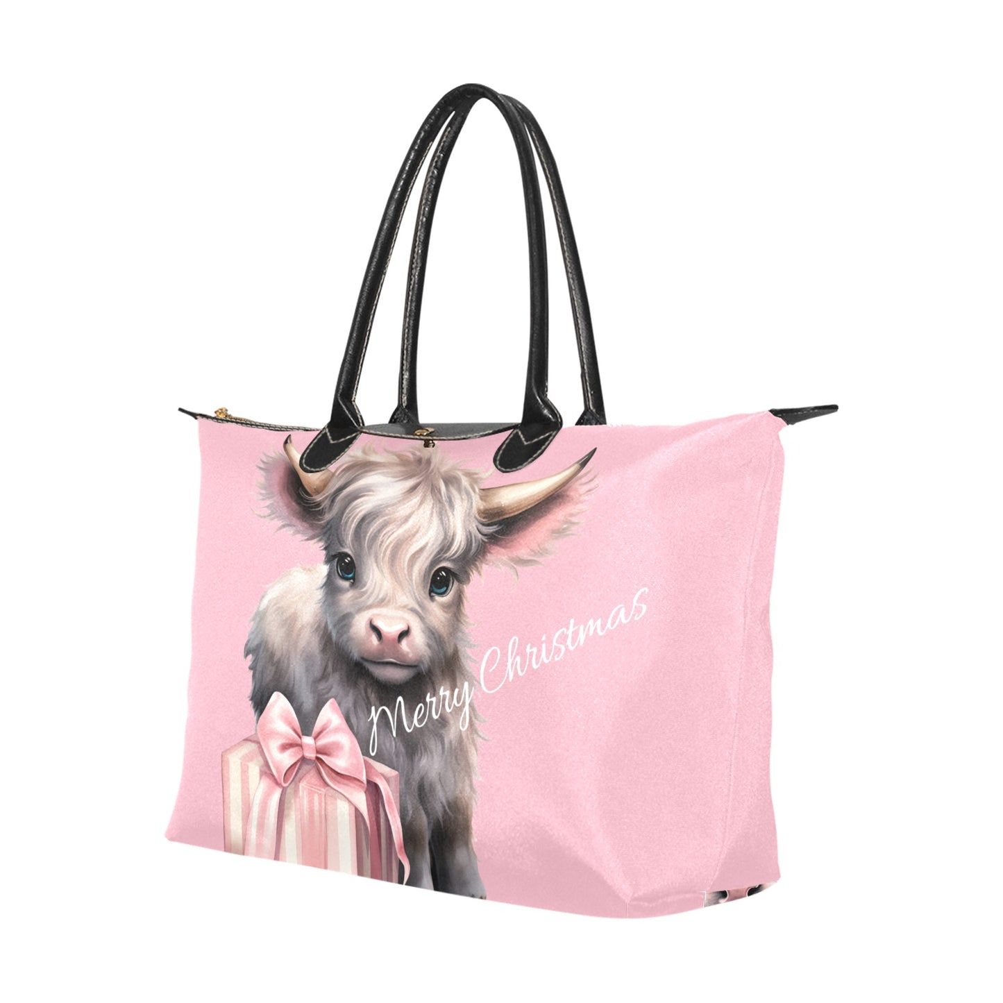 Christmas Cow Handbag