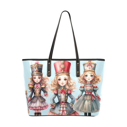 Nutcracker PU Leather Tote Bag