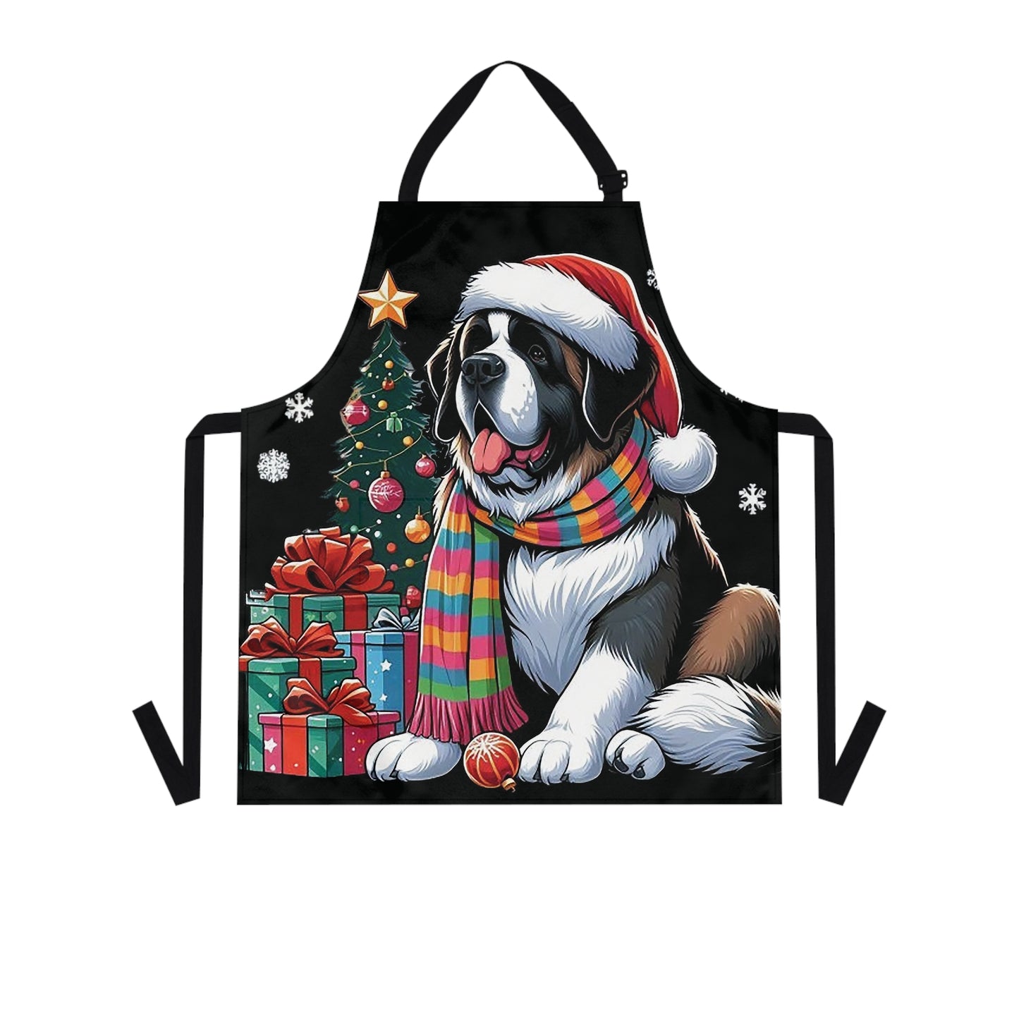 St. Bernard Santa Apron