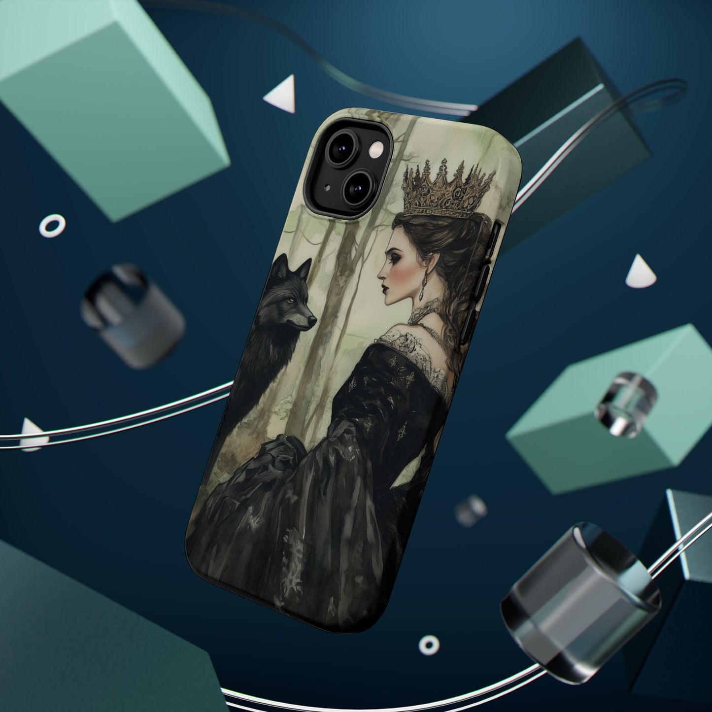 MAGNETIC Tough Cases - Evil Queen & Wolf Design