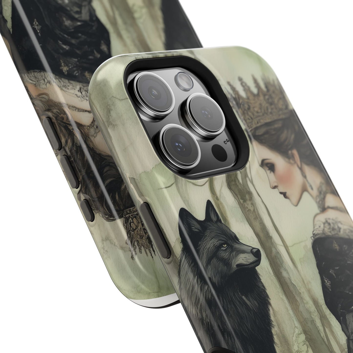 MAGNETIC Tough Cases - Evil Queen & Wolf Design