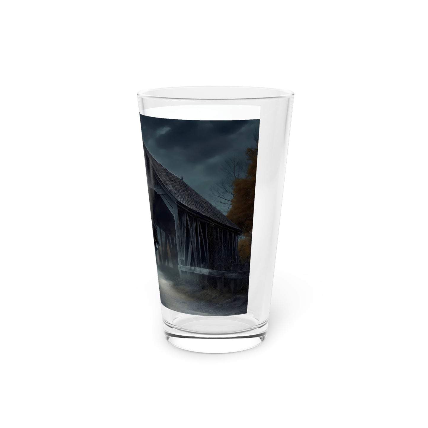Headless Horseman 16 oz Glass