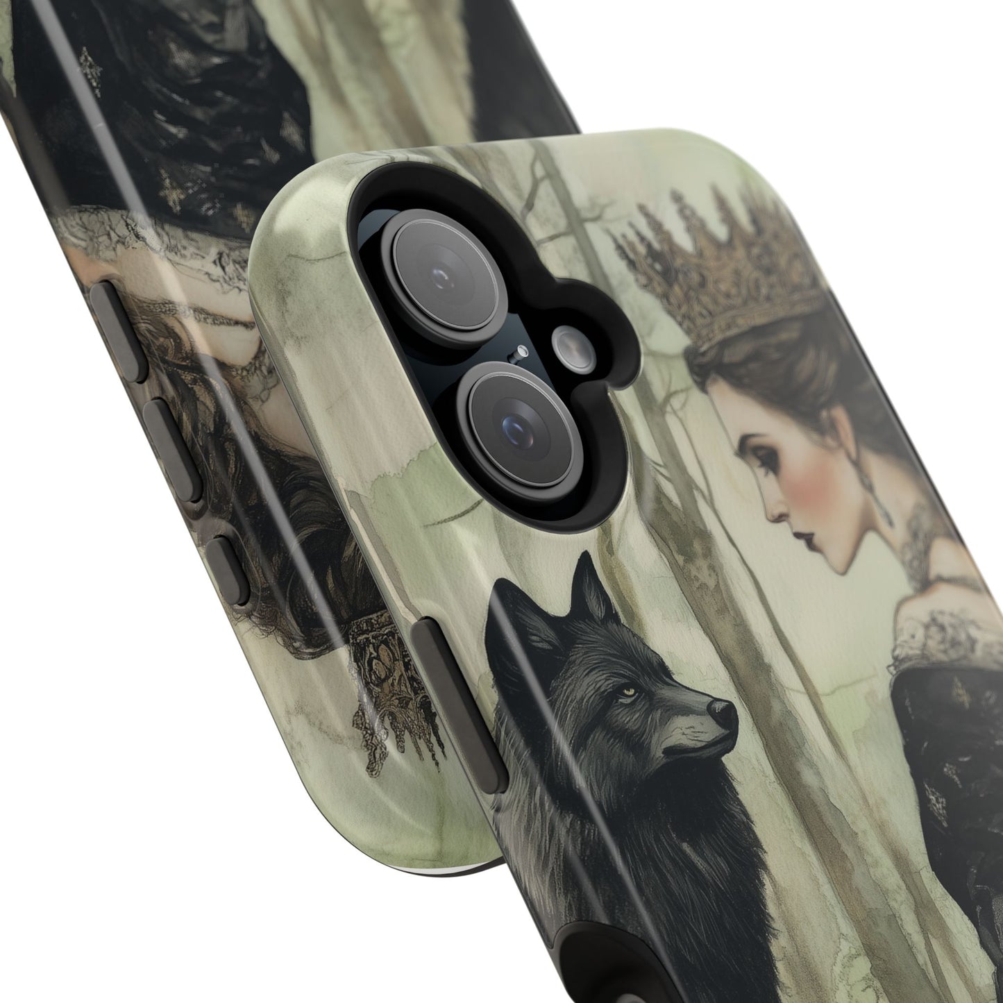 MAGNETIC Tough Cases - Evil Queen & Wolf Design
