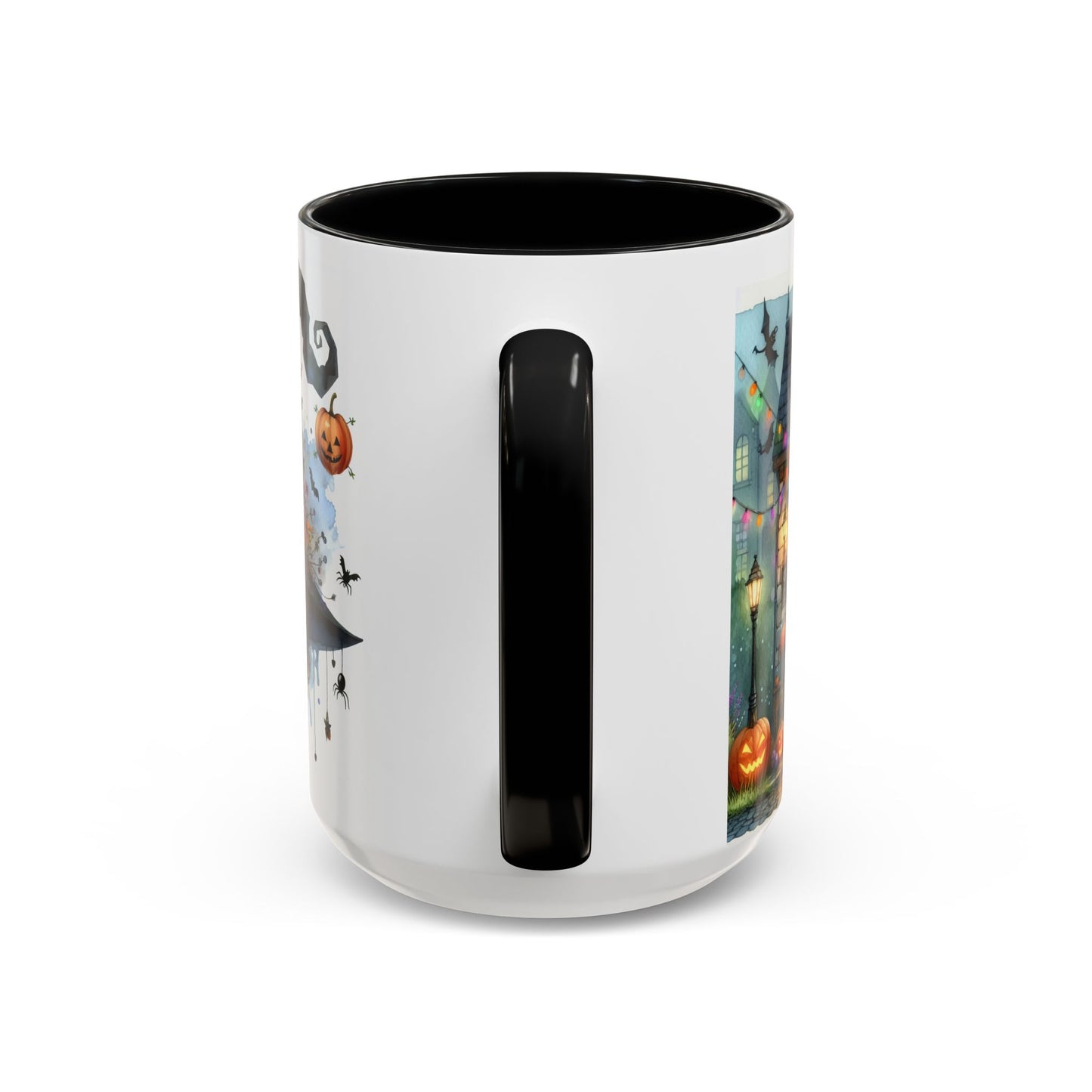 Halloween Witch Accent Coffee Mug - Pumpkin Decor, Spooky Gift, Fall Aesthetic, Cozy Home, Witchy Vibes, Ghoulish Tea Cup