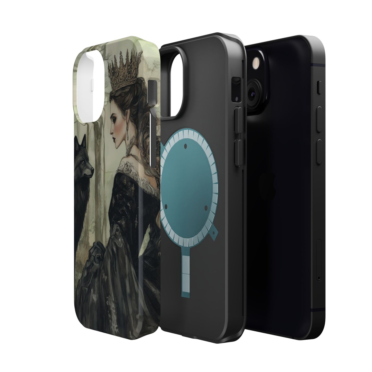 MAGNETIC Tough Cases - Evil Queen & Wolf Design