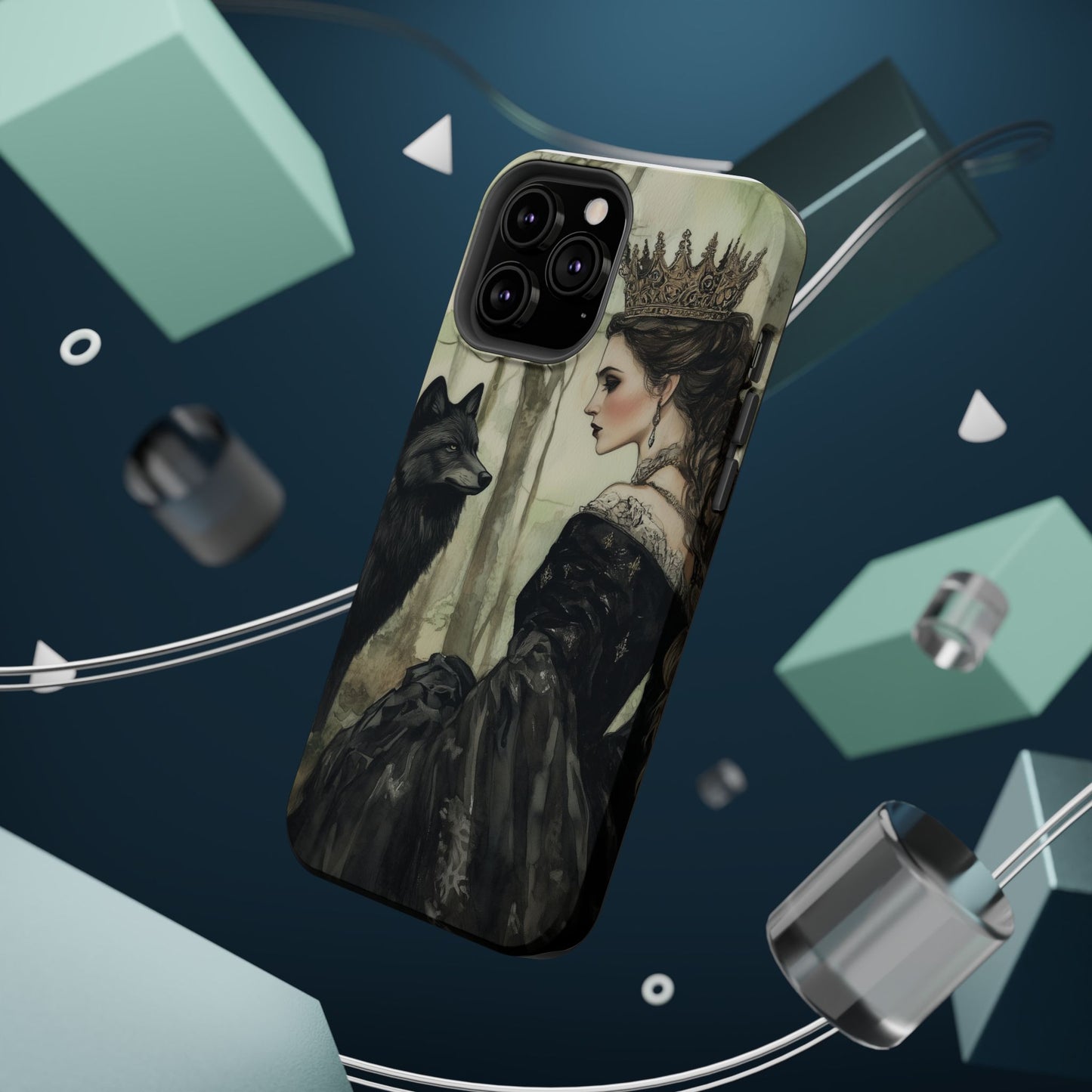 MAGNETIC Tough Cases - Evil Queen & Wolf Design