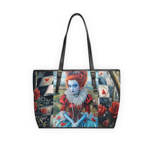 Alice in Wonderland PU Leather Shoulder Bag