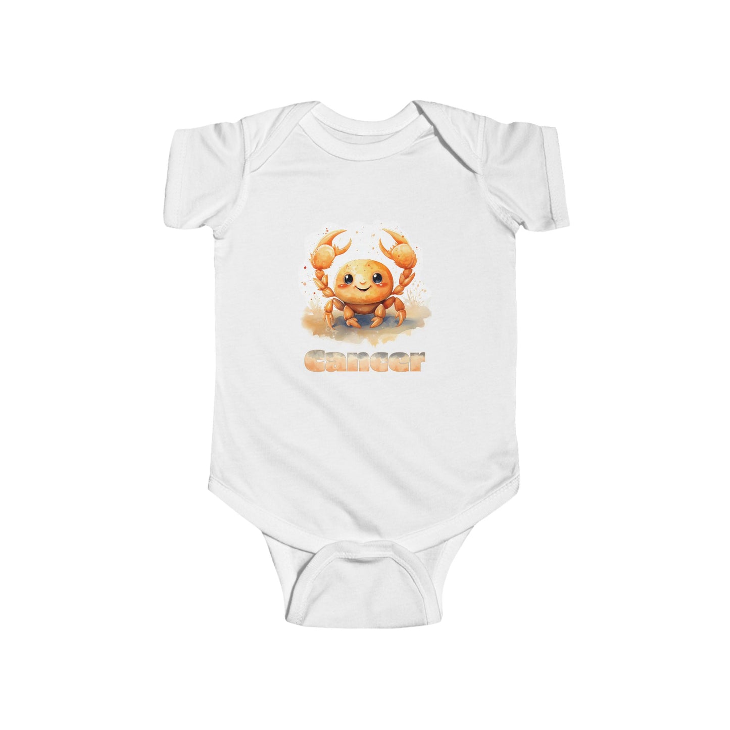 Cute Cancer Zodiac Infant Bodysuit - Adorable Baby Outfit for Astrology Lovers