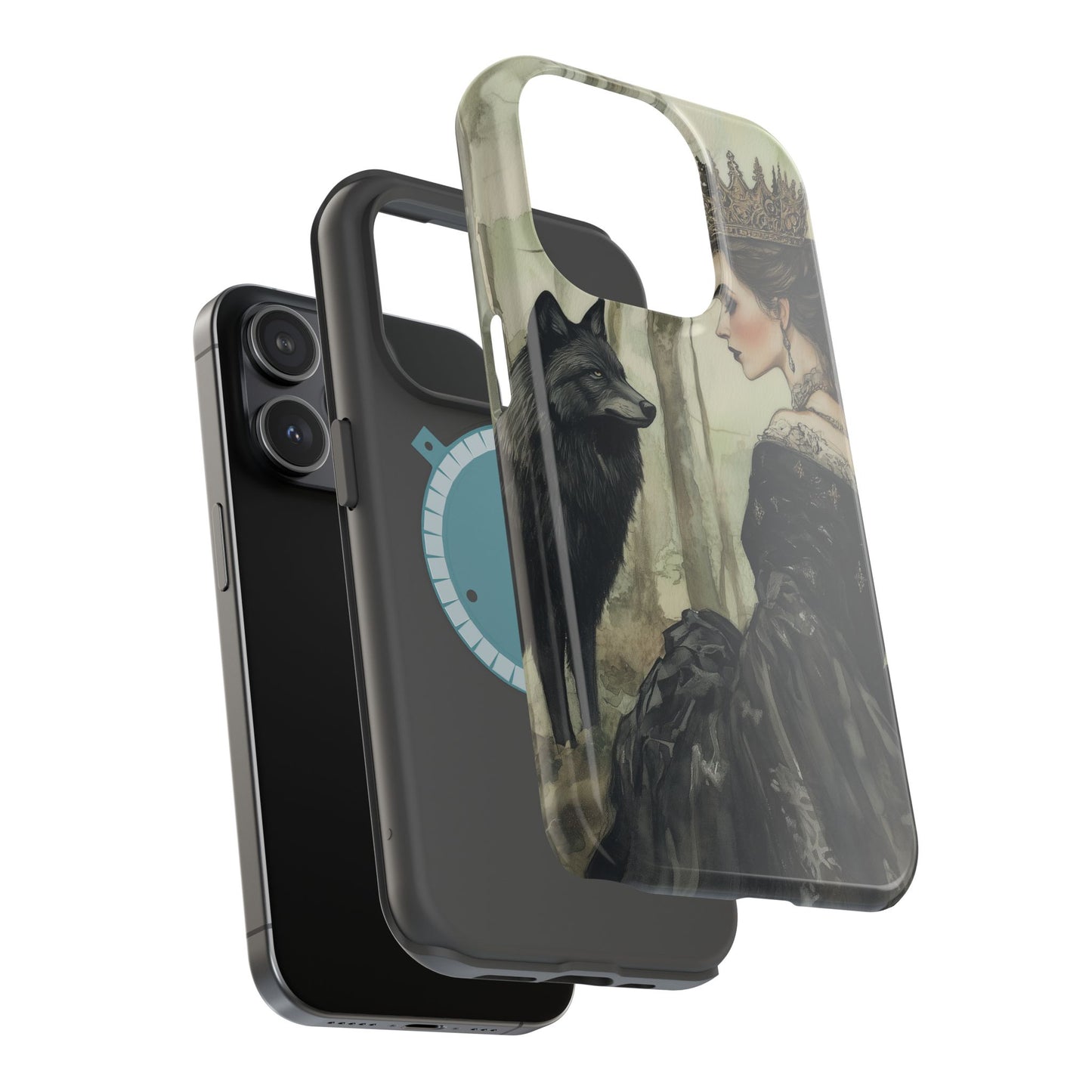 MAGNETIC Tough Cases - Evil Queen & Wolf Design