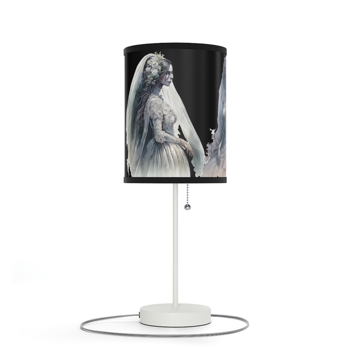 Gothic Bride Table Lamp - Unique Decorative Lighting for Halloween & Home Decor