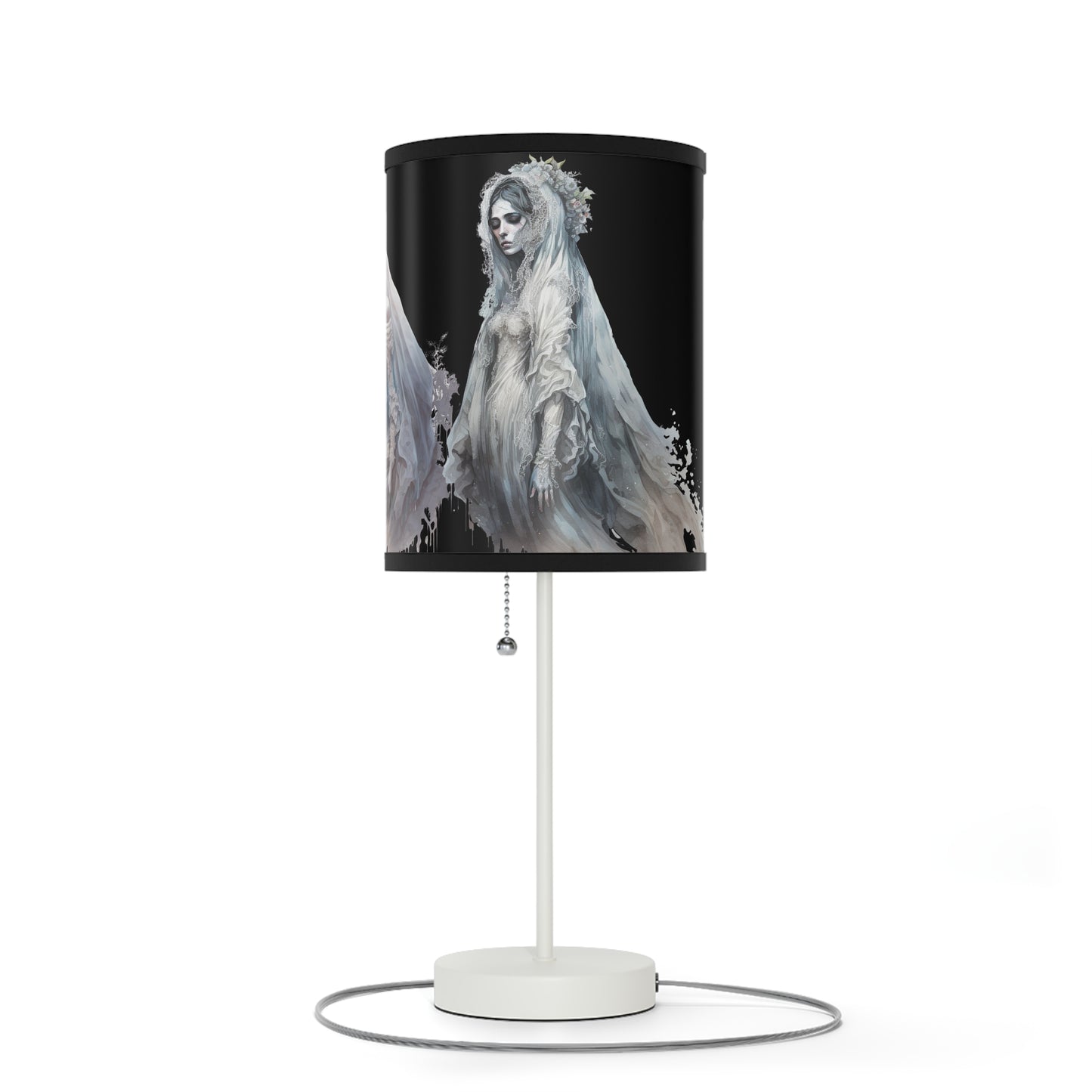 Gothic Bride Table Lamp - Unique Decorative Lighting for Halloween & Home Decor