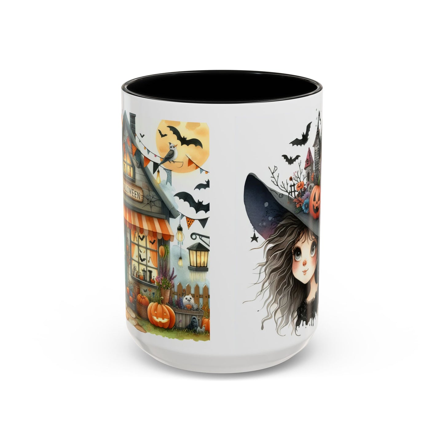 Halloween Witch Coffee Mug, Spooky Mug for Fall, Cute Witch Decor, Halloween Gifts, Cozy Coffee Cup