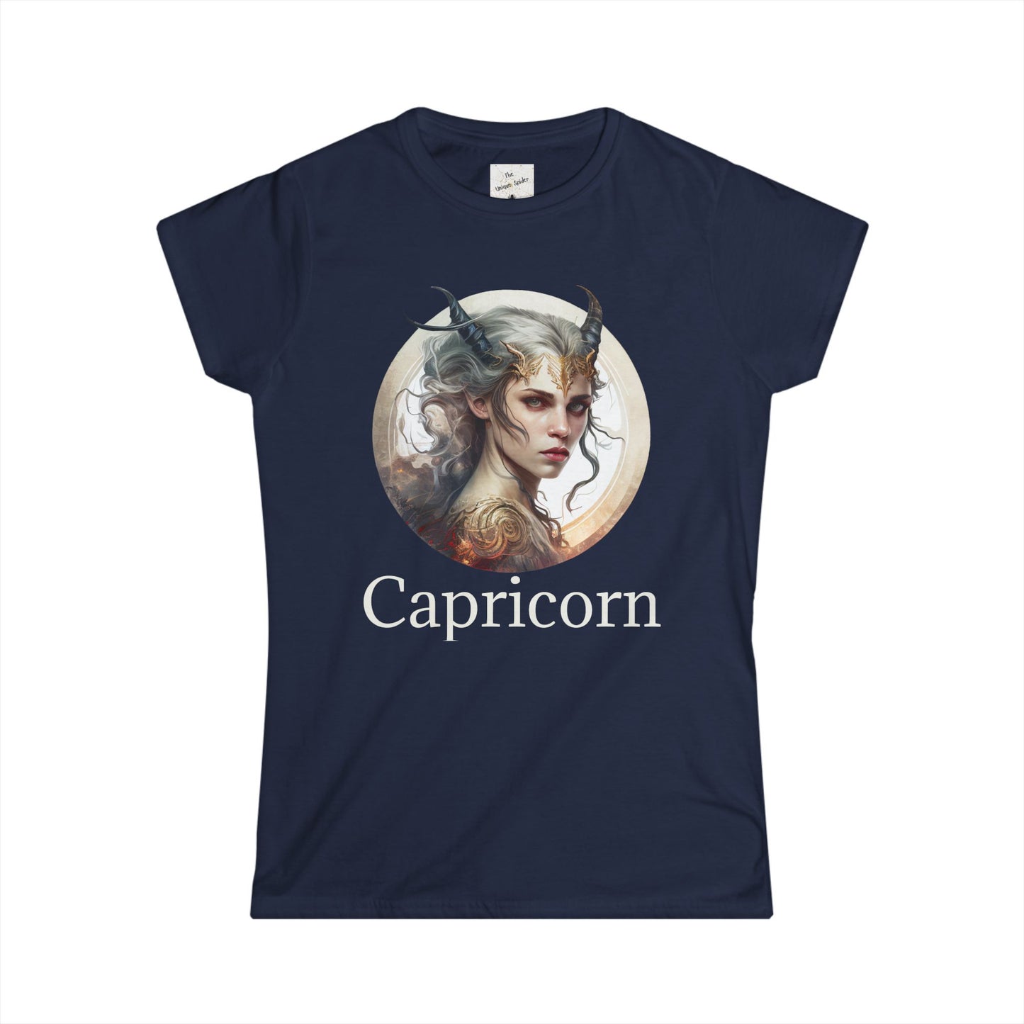 Capricorn Women's Softstyle Tee - Zodiac Astrology Design, Perfect Gift for Astrology Lovers