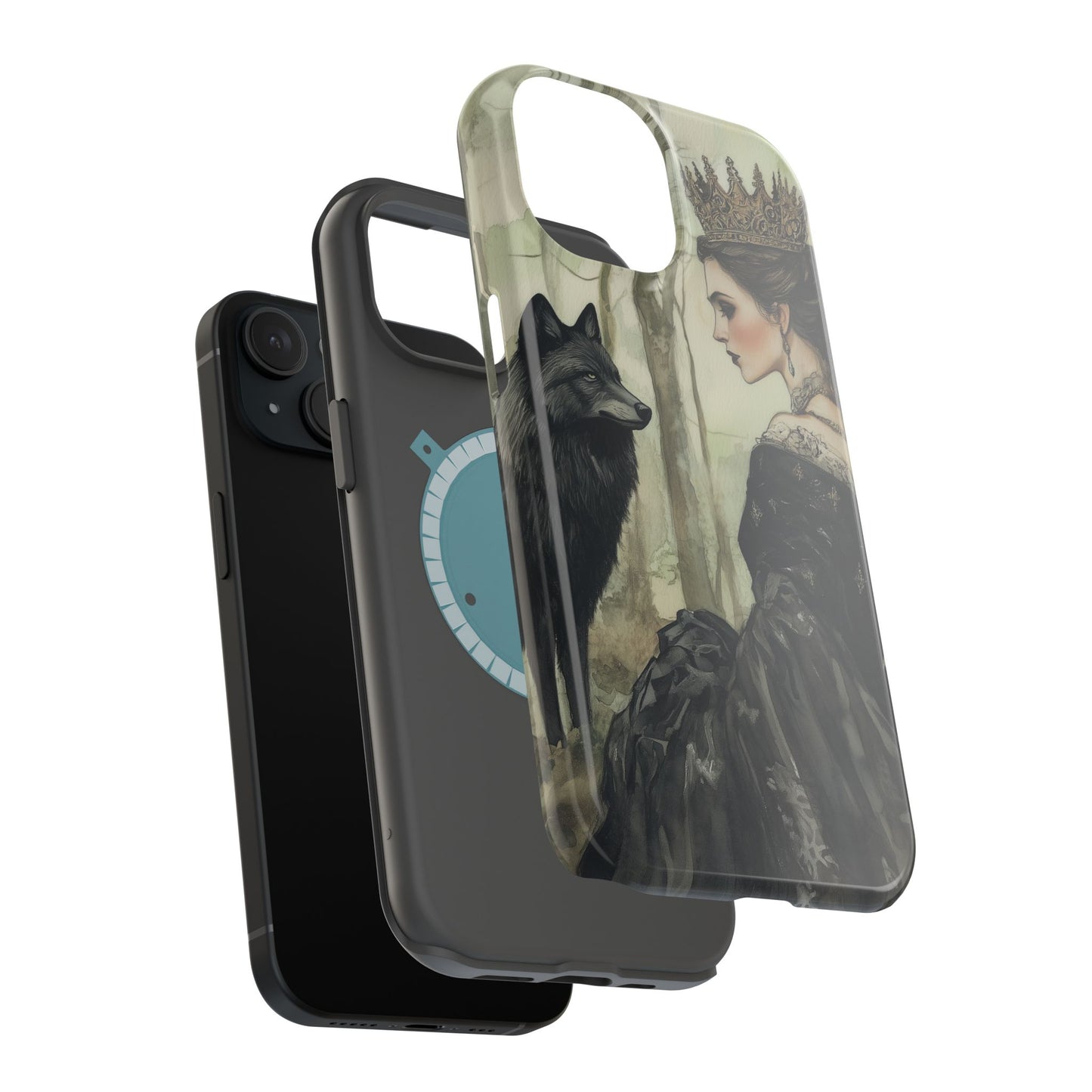 MAGNETIC Tough Cases - Evil Queen & Wolf Design