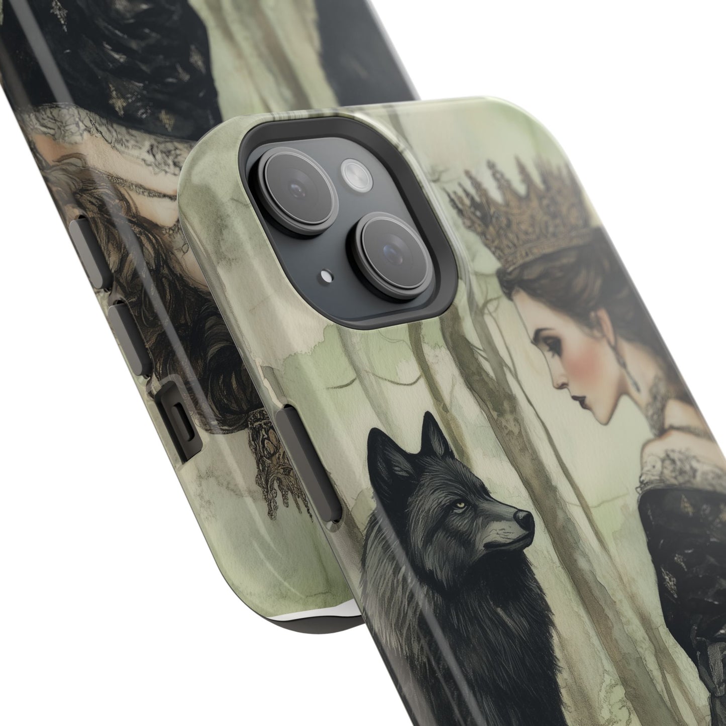 MAGNETIC Tough Cases - Evil Queen & Wolf Design