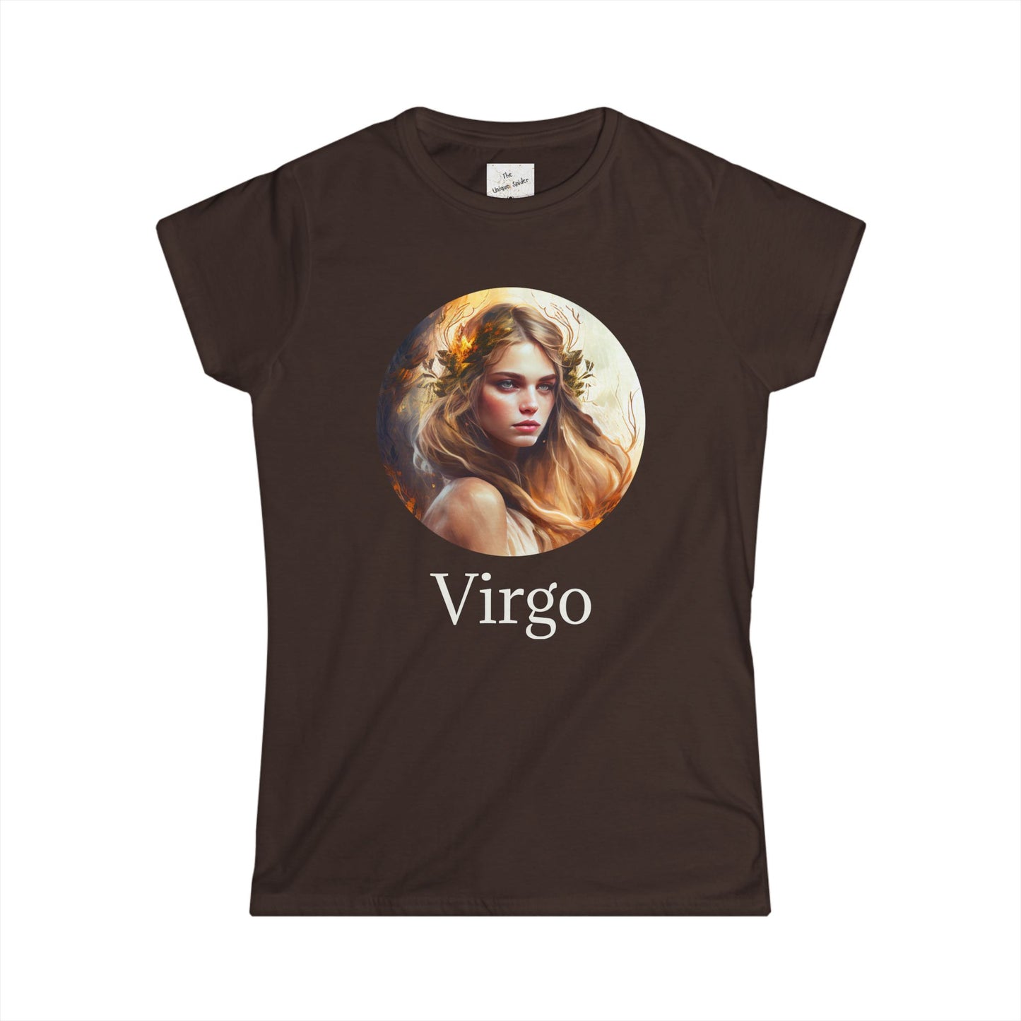 Virgo Zodiac Women's Softstyle Tee - Astrology Inspired Graphic Shirt for Horoscope Lovers