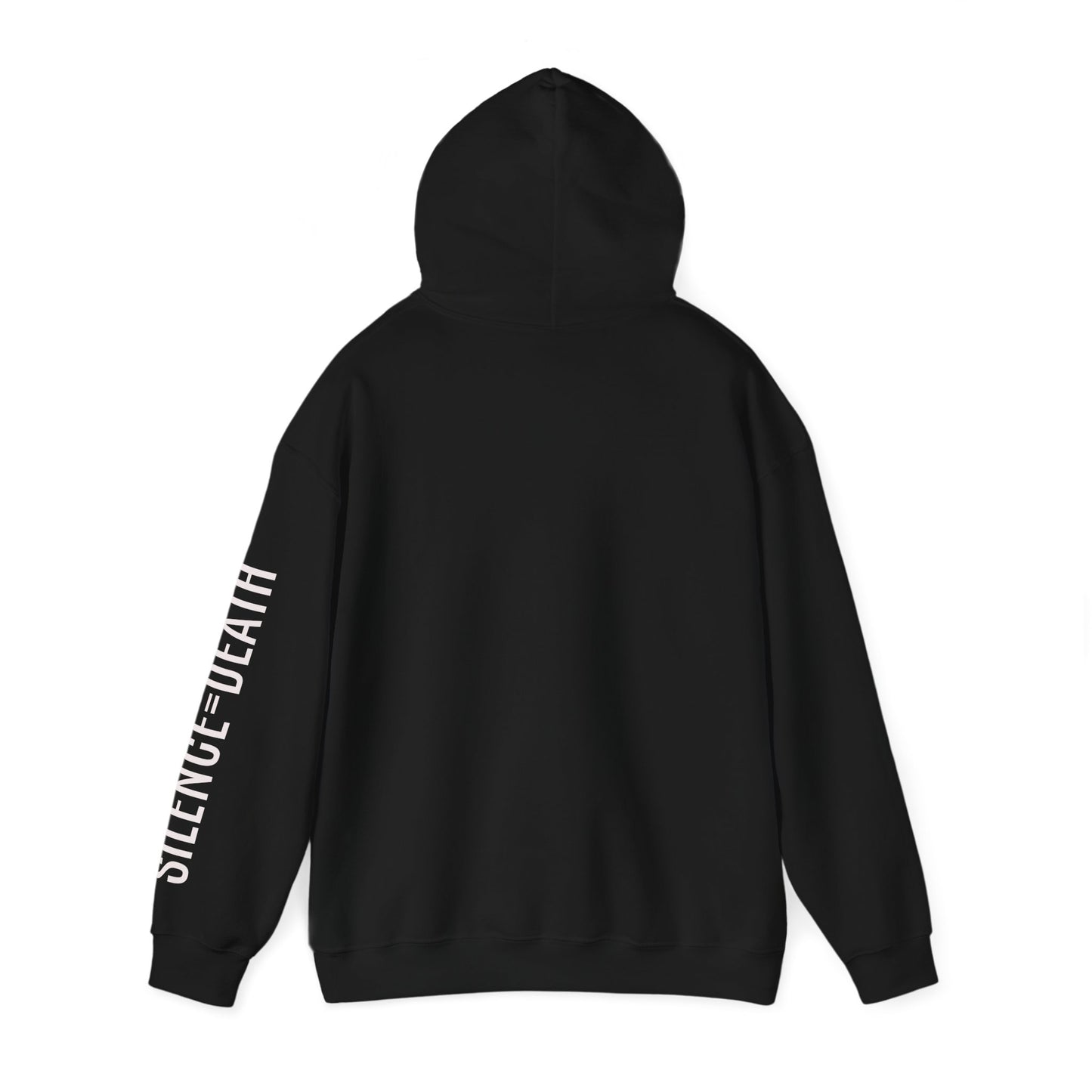 Unisex Heavy Blend™ Hooded Sweatshirt - Silence=Death Graphic Hoodie