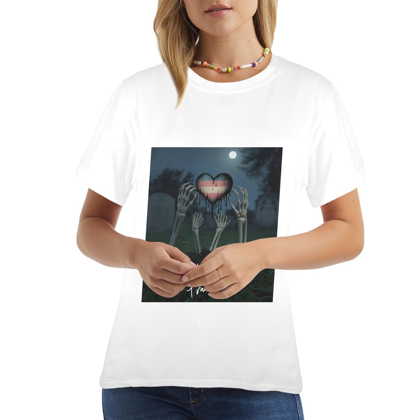 "Death Before Transition"  Women's T-Shirt